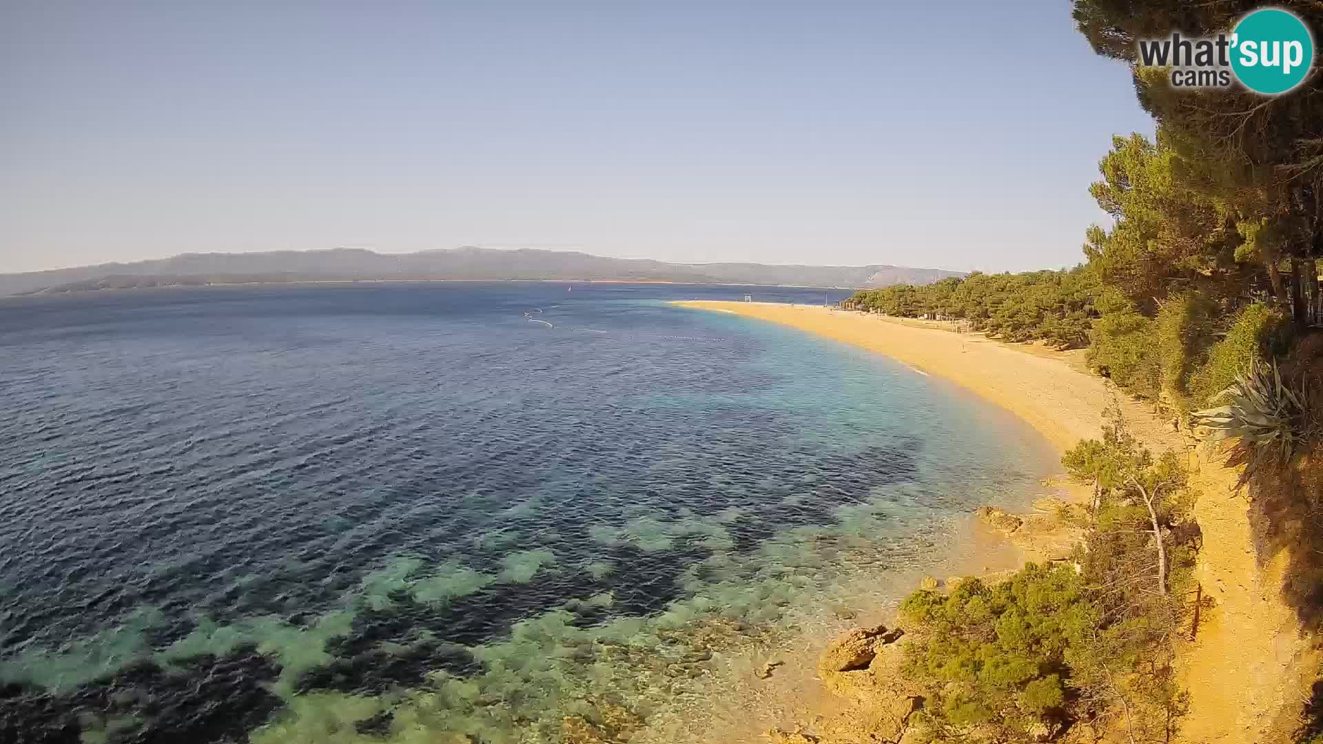 Webcam Bol Zlatni Rat – Diretta dalla spiaggia più famosa di Brač