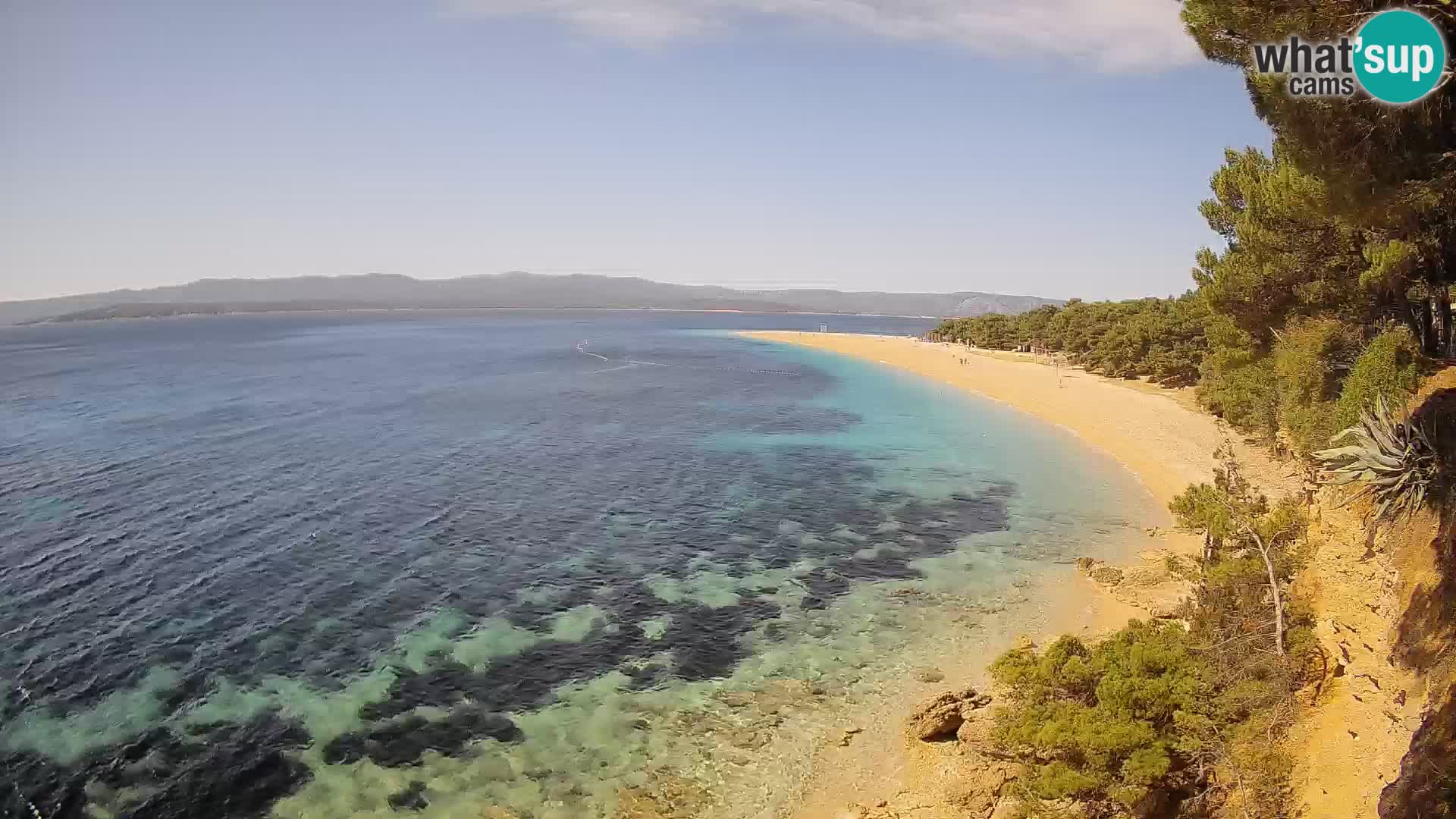 Webcam Bol Zlatni Rat – Diretta dalla spiaggia più famosa di Brač