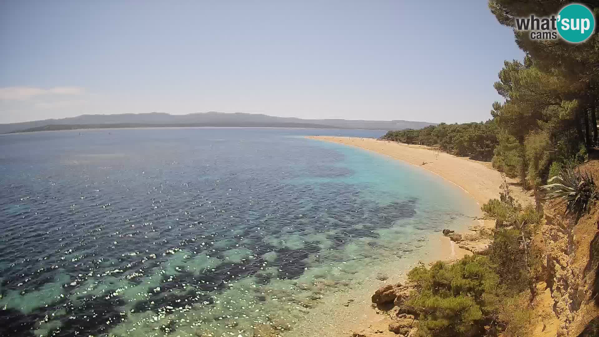 Webcam Bol Zlatni Rat – Vue en direct depuis l’île de Brač