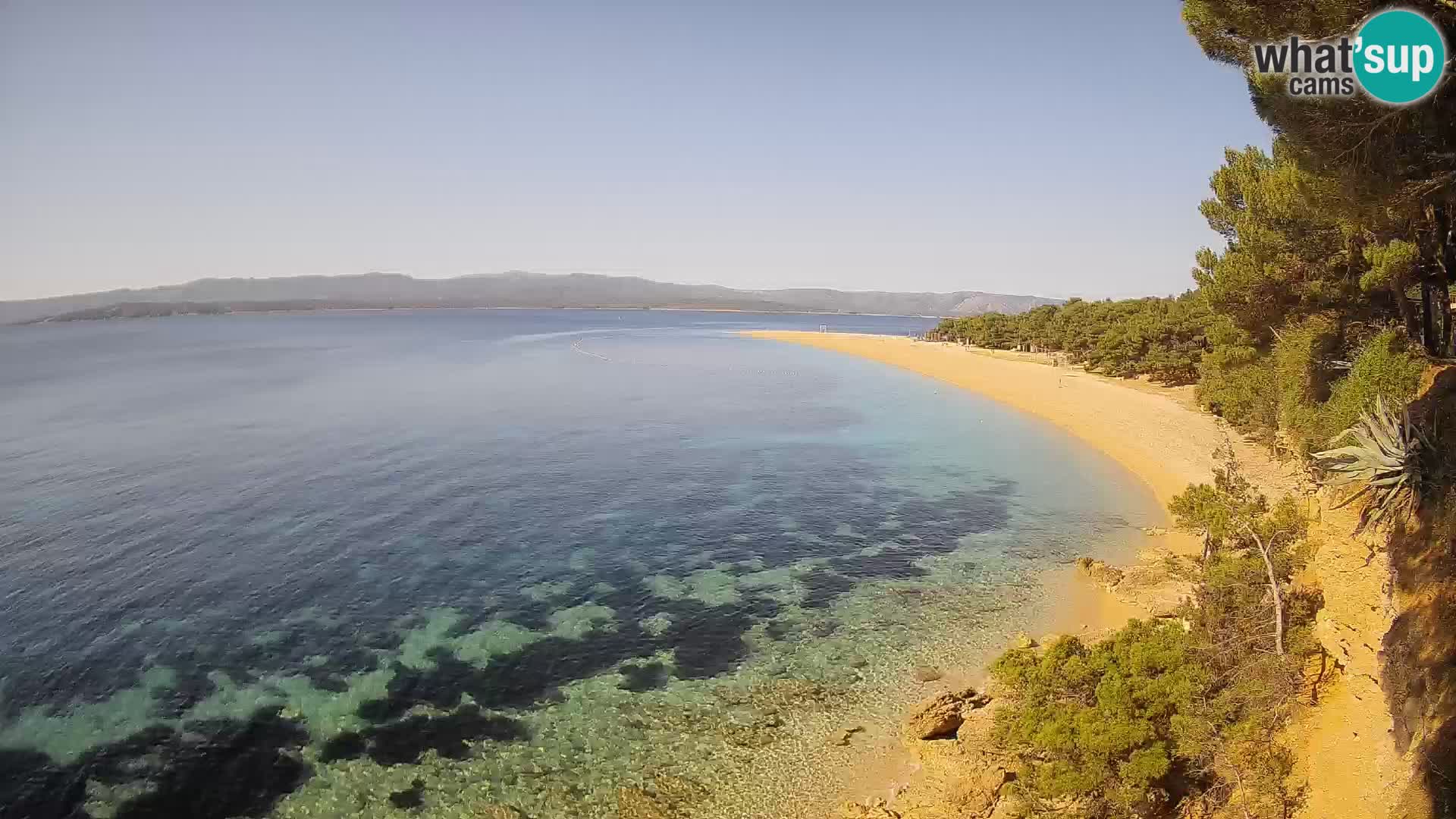 Webcam Bol Zlatni Rat – Live View from Brač Island