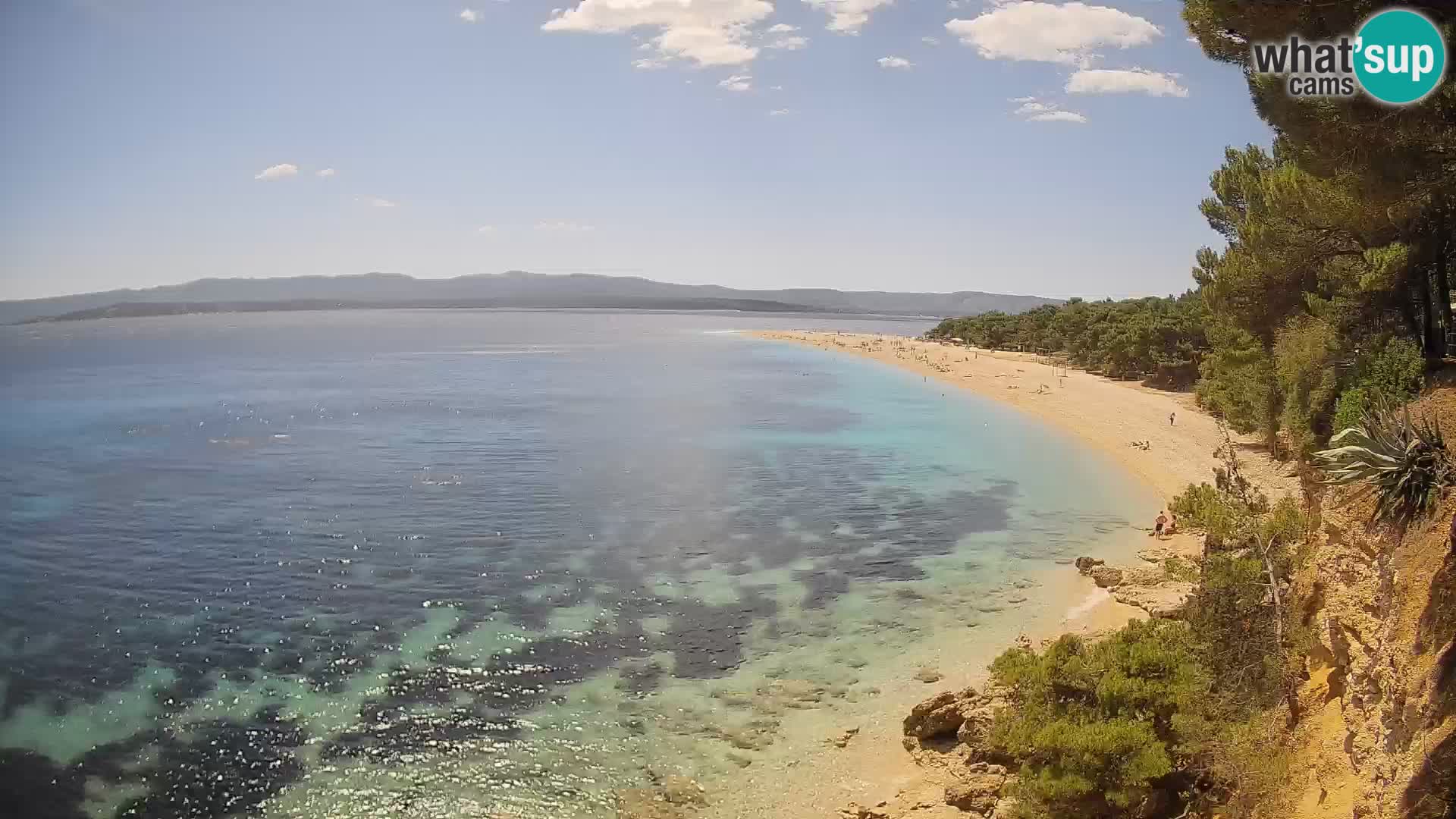 Webcam Bol Zlatni Rat – Diretta dalla spiaggia più famosa di Brač