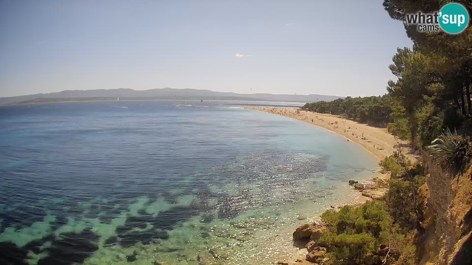 Webcam Bol Zlatni Rat – Diretta dalla spiaggia più famosa di Brač