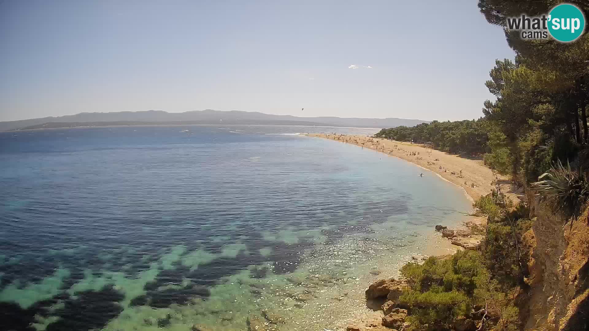 Webcam Bol Zlatni Rat – Diretta dalla spiaggia più famosa di Brač