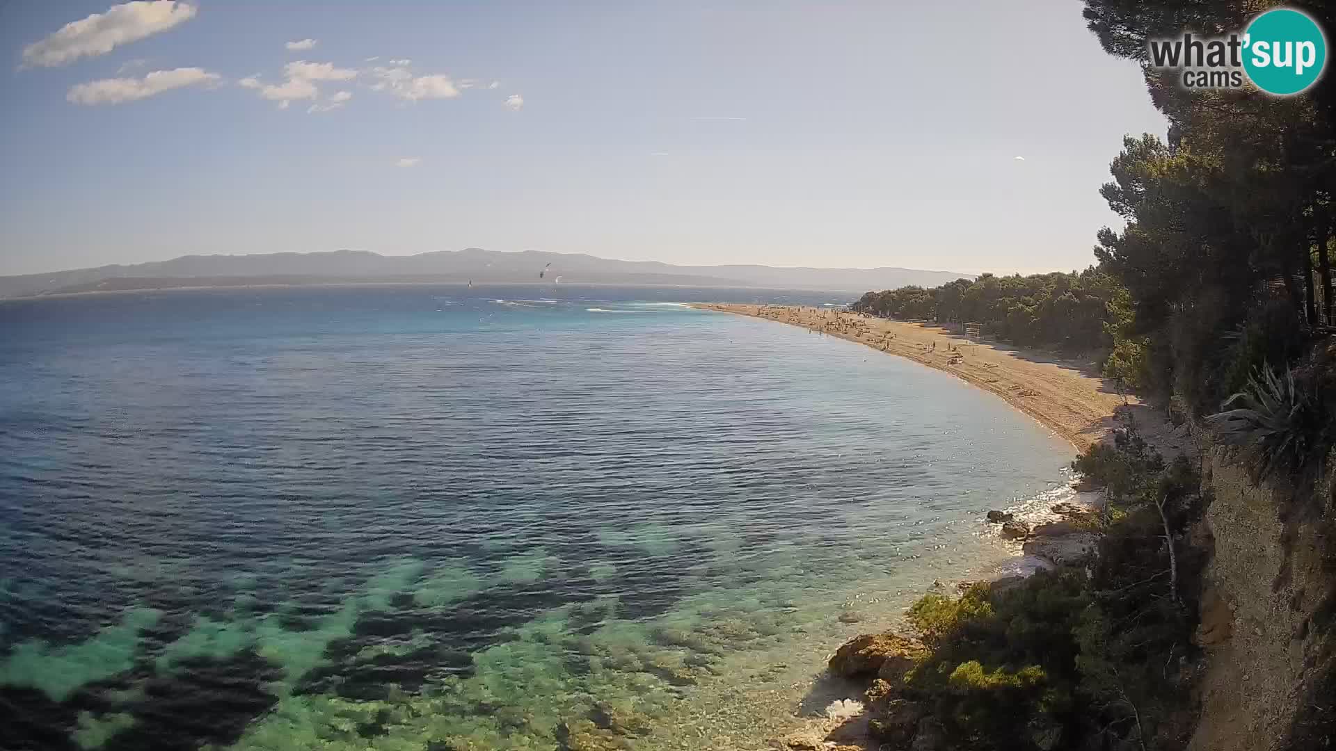 Webcam Bol Zlatni Rat – Live View from Brač Island