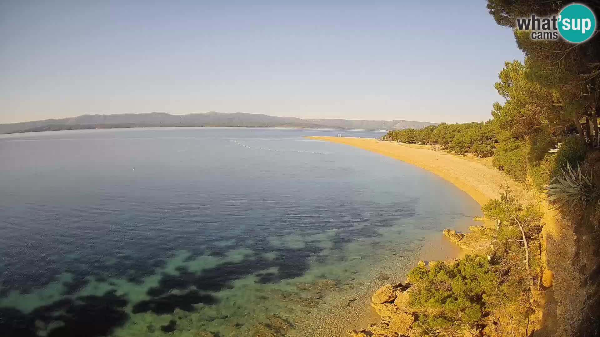 Webcam Bol Zlatni Rat – Live View from Brač Island