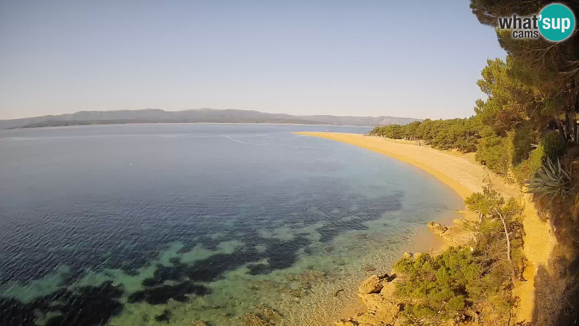 Webcam Bol Zlatni Rat – Live View from Brač Island