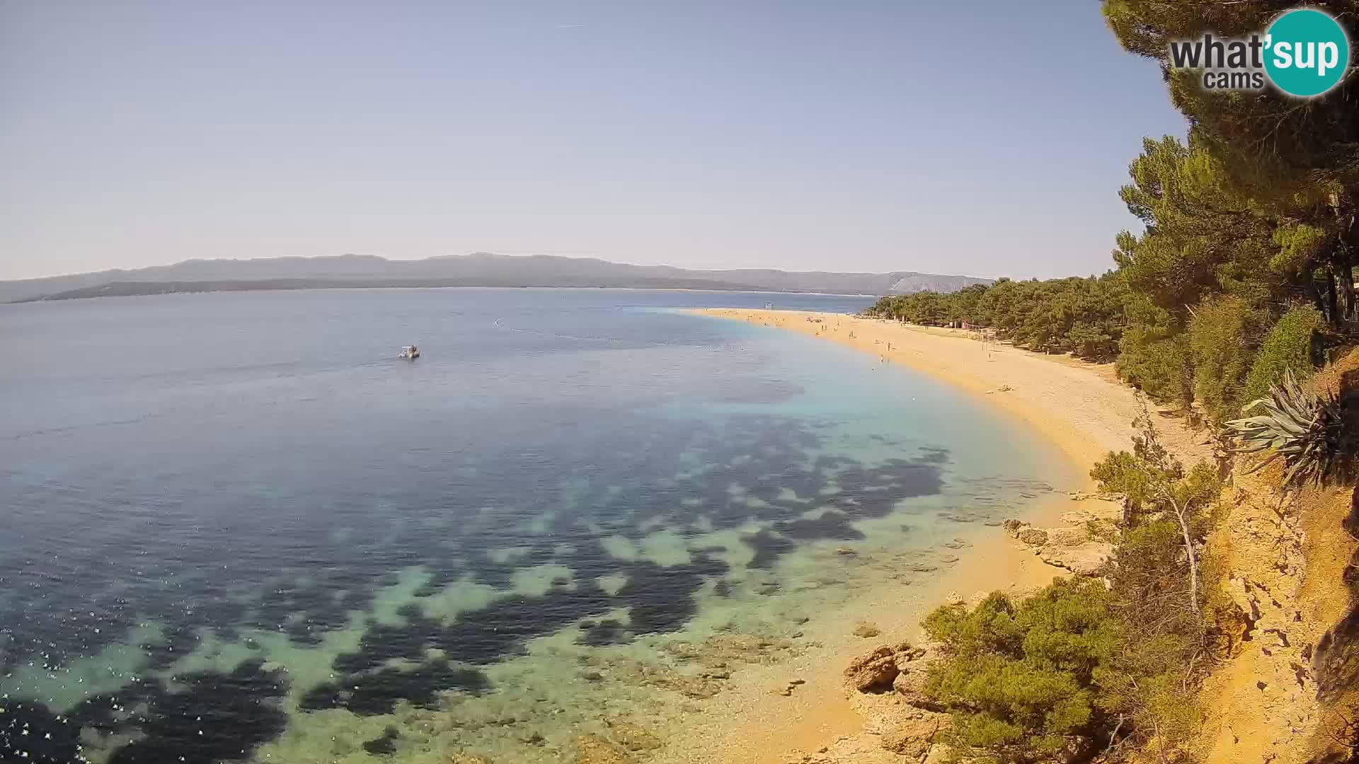 Webcam Bol Zlatni Rat – Diretta dalla spiaggia più famosa di Brač