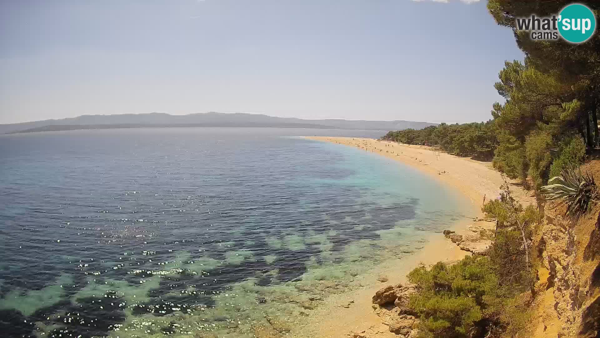 Webcam Bol Zlatni Rat – Vue en direct depuis l’île de Brač