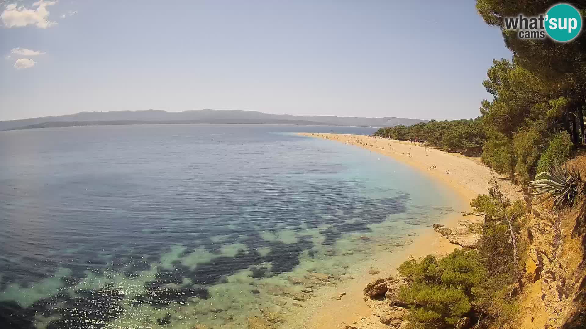 Webcam Bol Zlatni Rat – Diretta dalla spiaggia più famosa di Brač