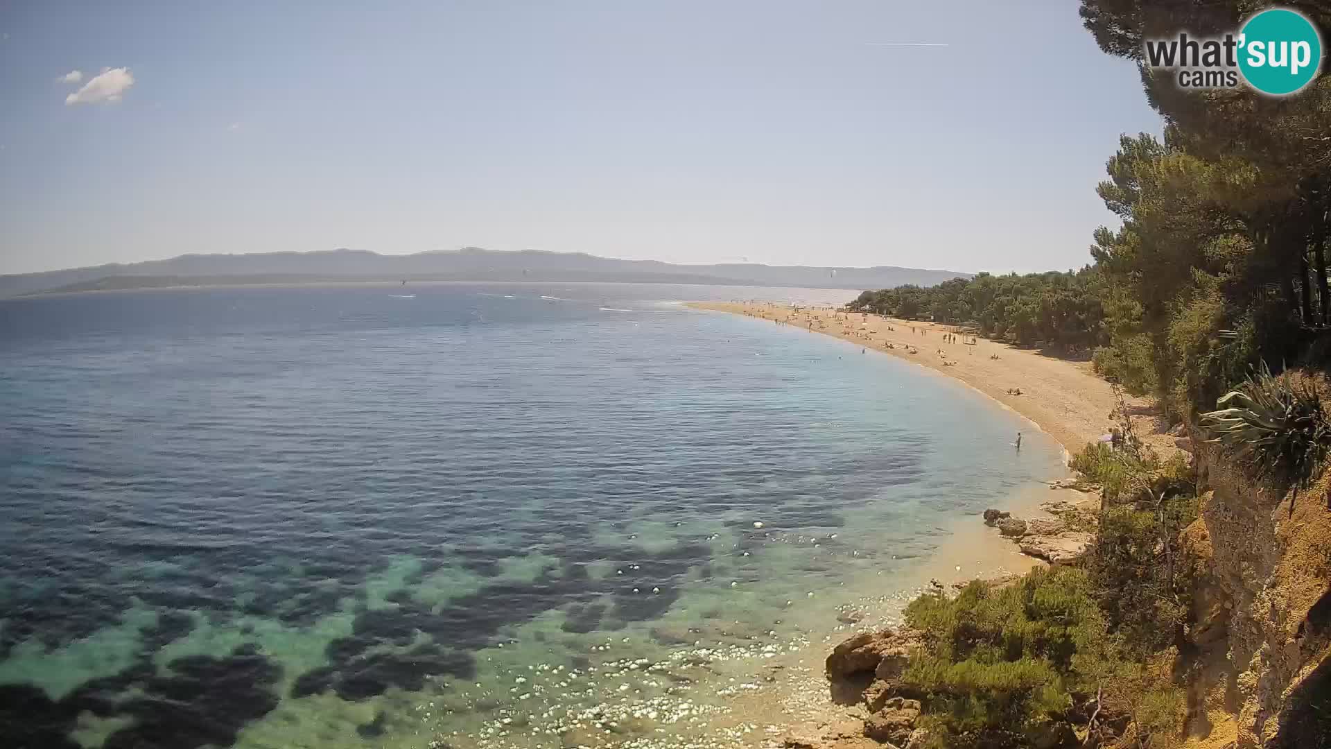 Webcam Bol Zlatni Rat – Live View from Brač Island