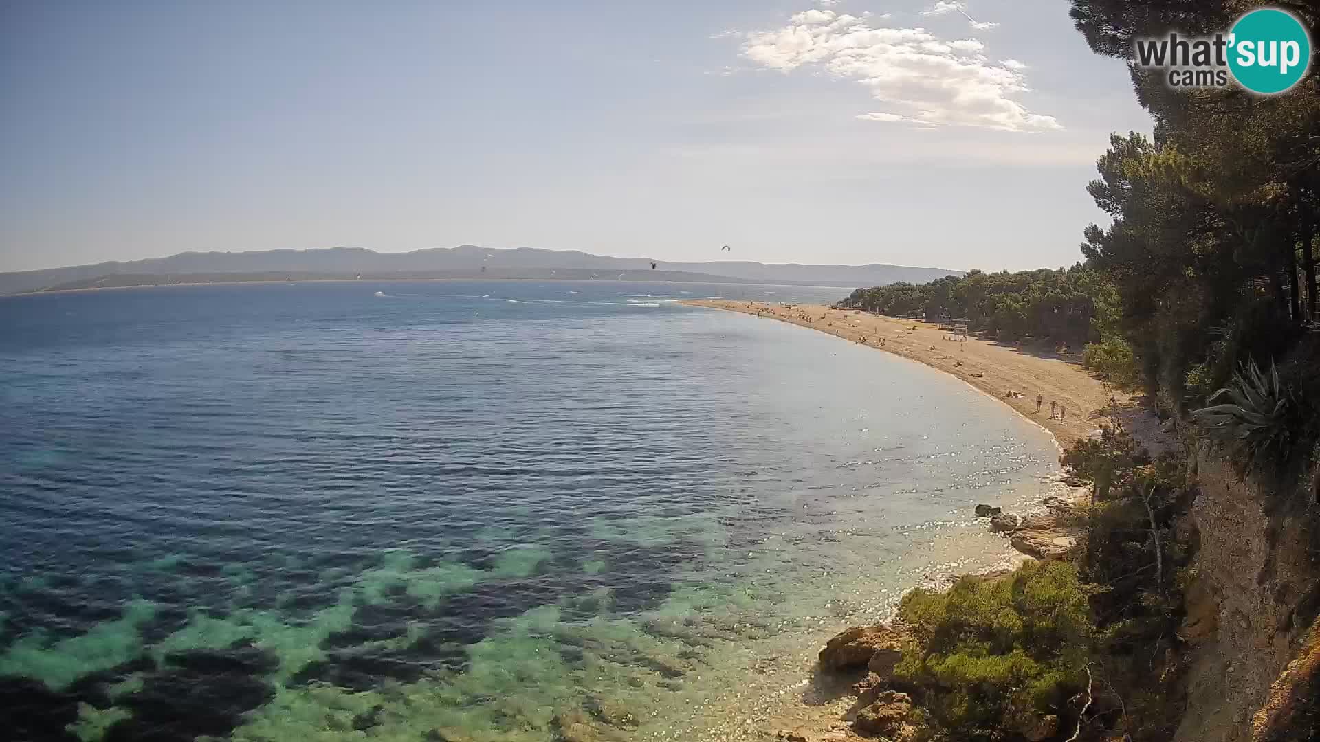 Webcam Bol Zlatni Rat – Live View from Brač Island