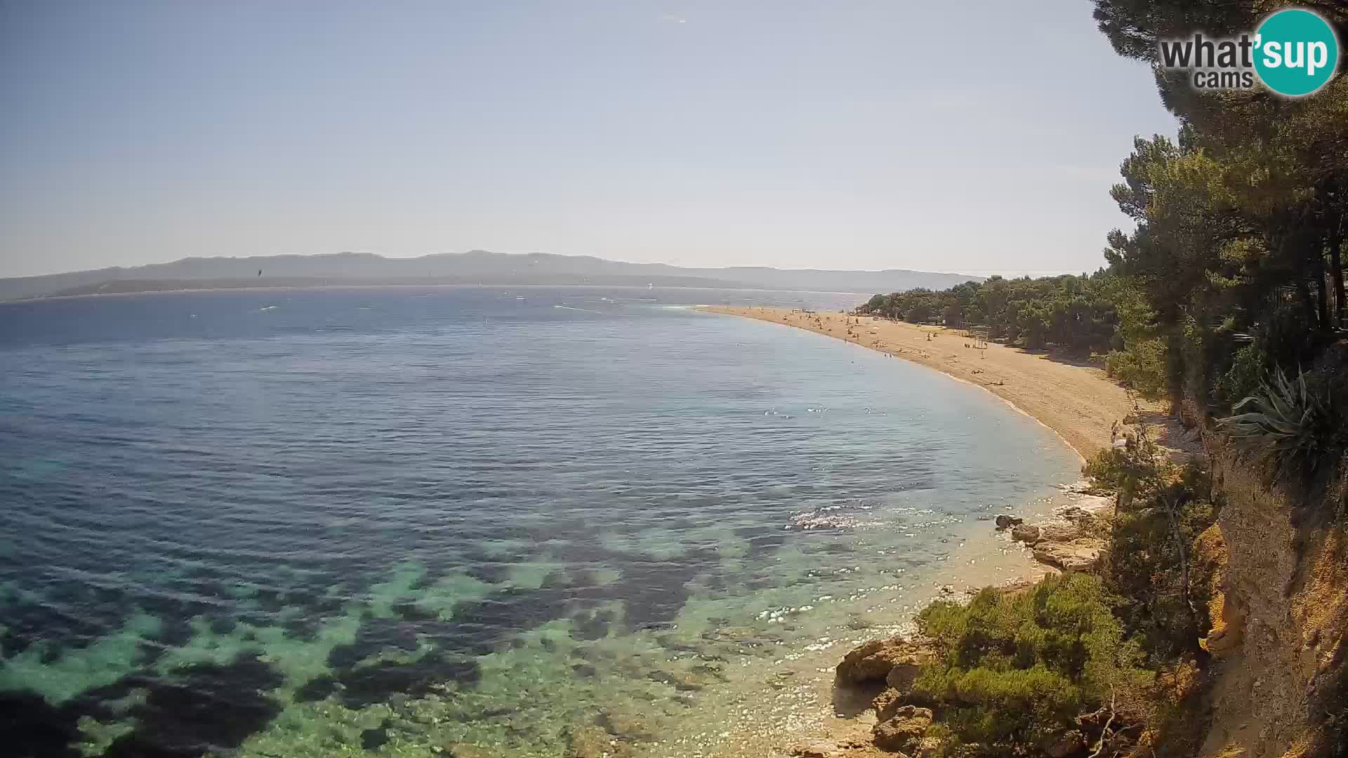 Webcam Bol Zlatni Rat – Diretta dalla spiaggia più famosa di Brač