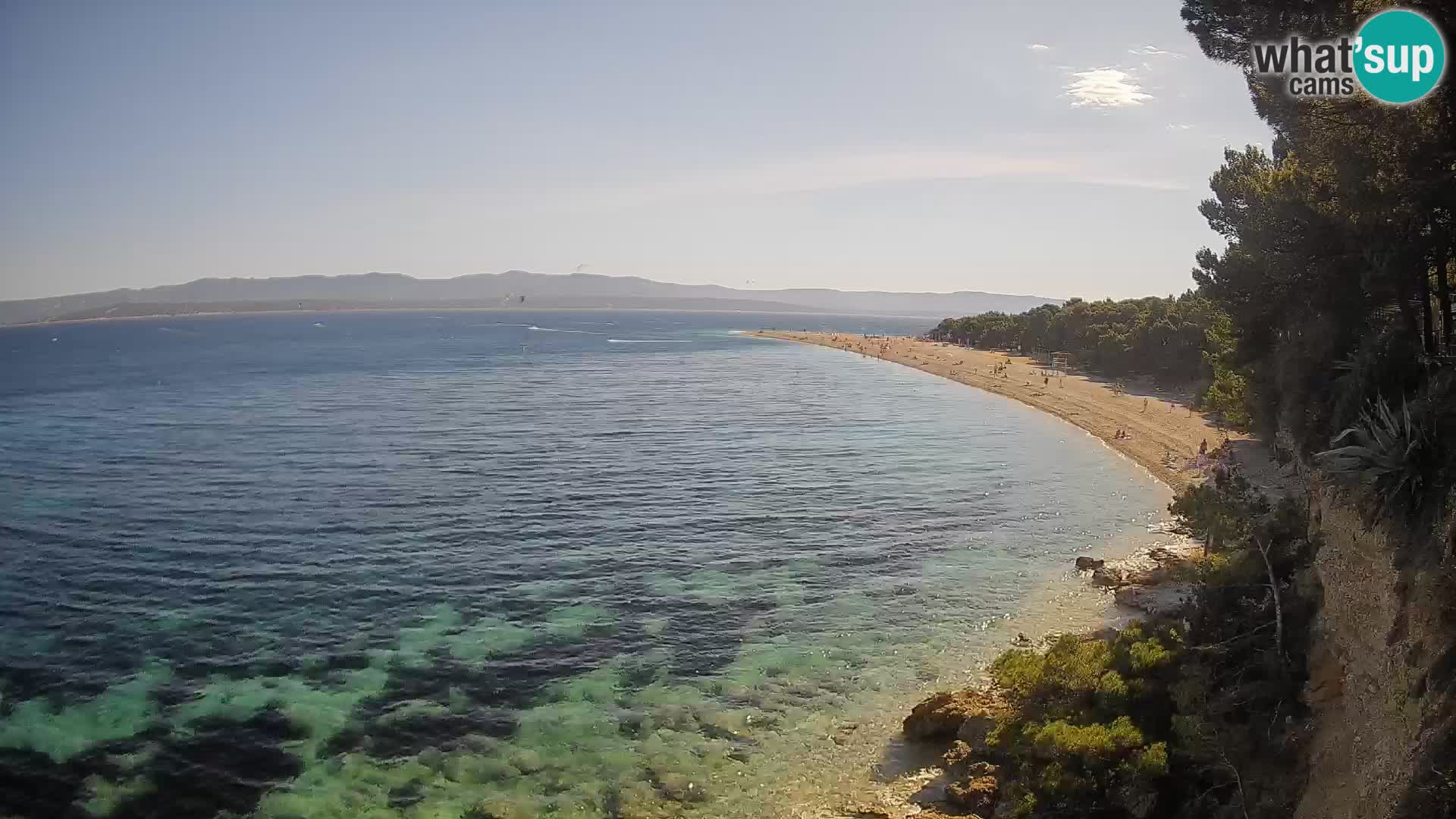Webcam Bol Zlatni Rat – Diretta dalla spiaggia più famosa di Brač