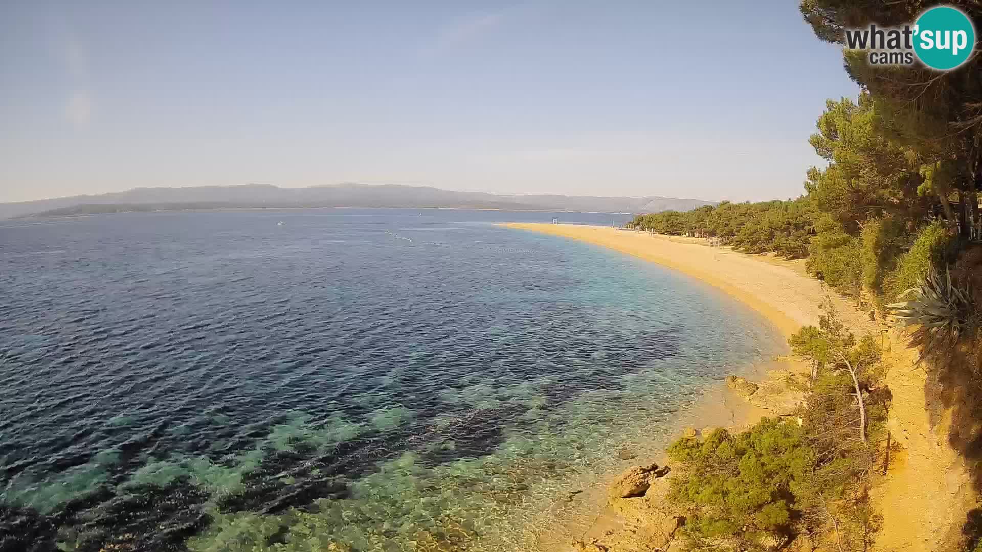 Webcam Bol Zlatni Rat – Vue en direct depuis l’île de Brač