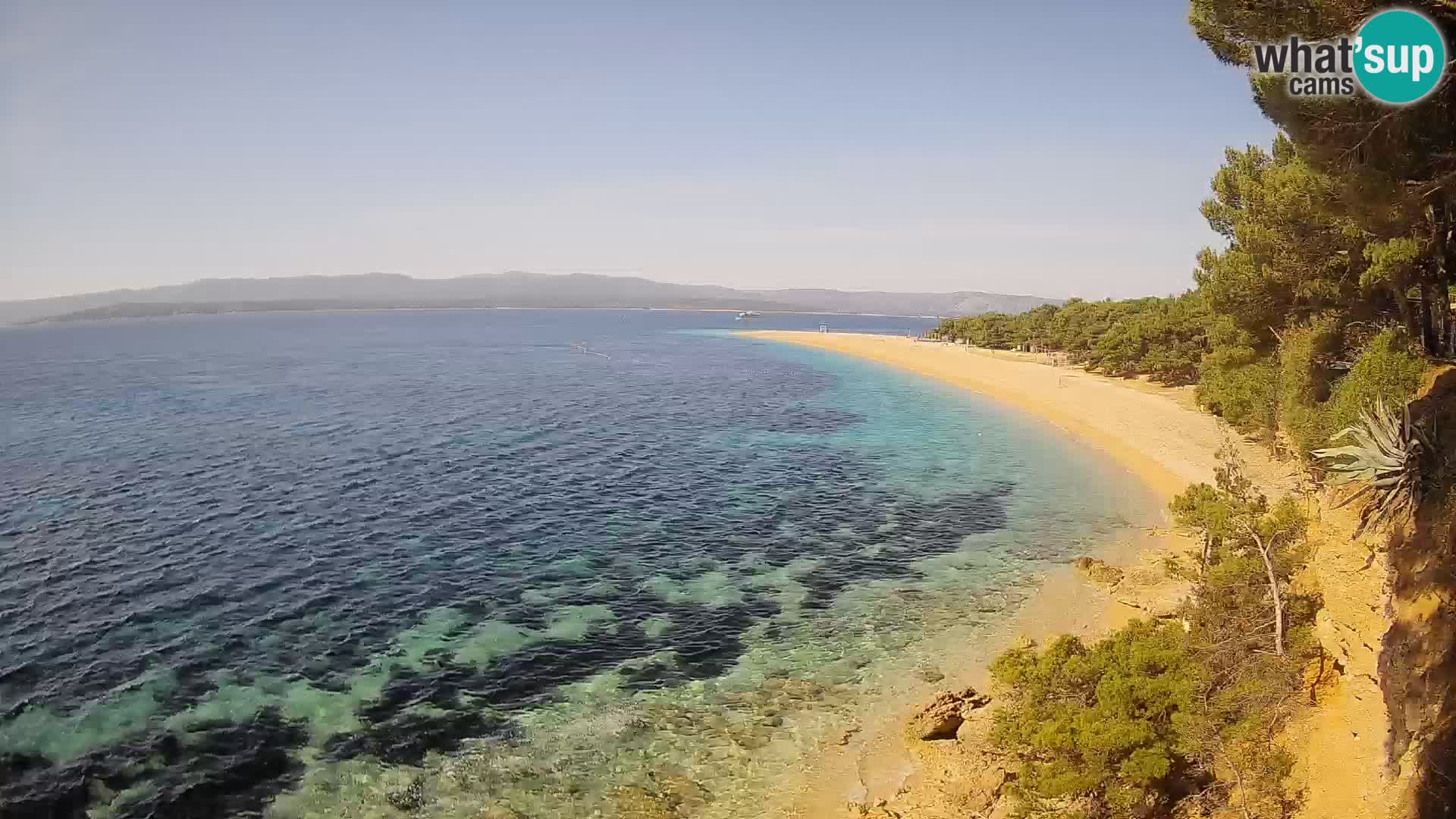 Webcam Bol Zlatni Rat – Live View from Brač Island