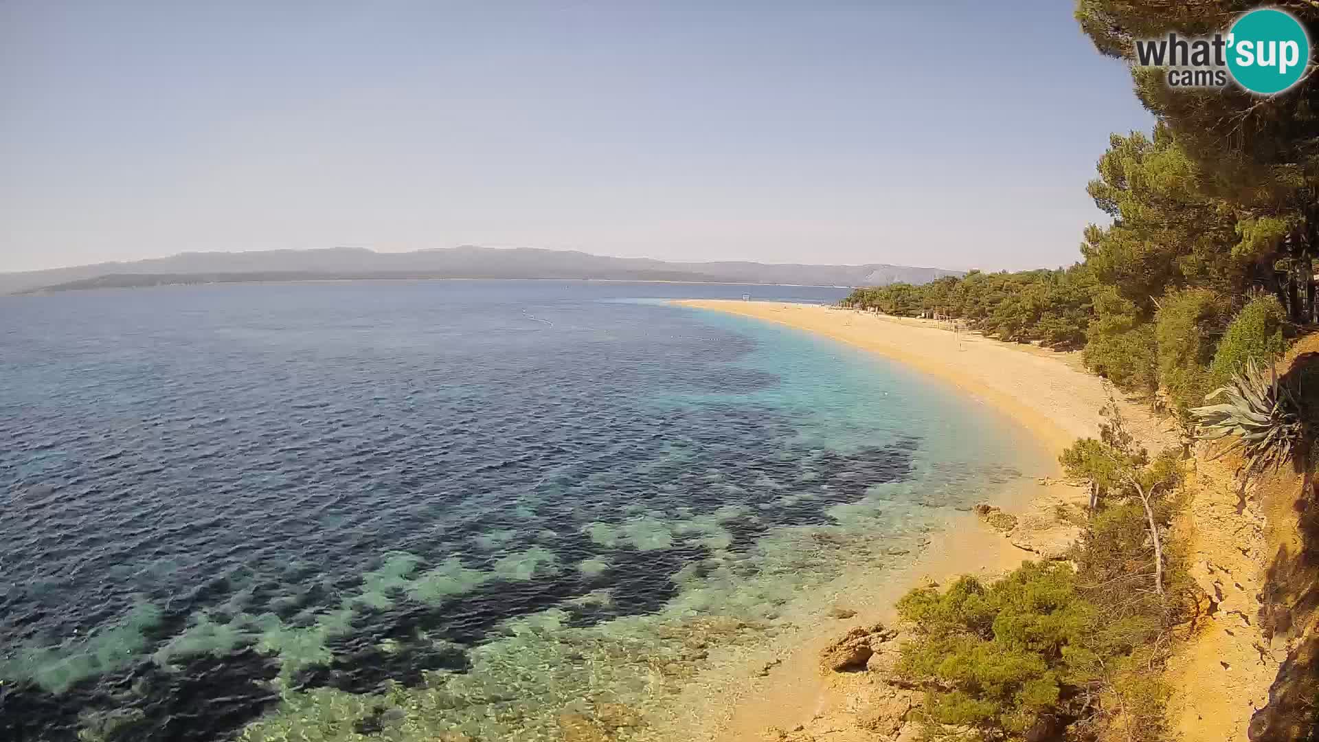 Webcam Bol Zlatni Rat – Live View from Brač Island