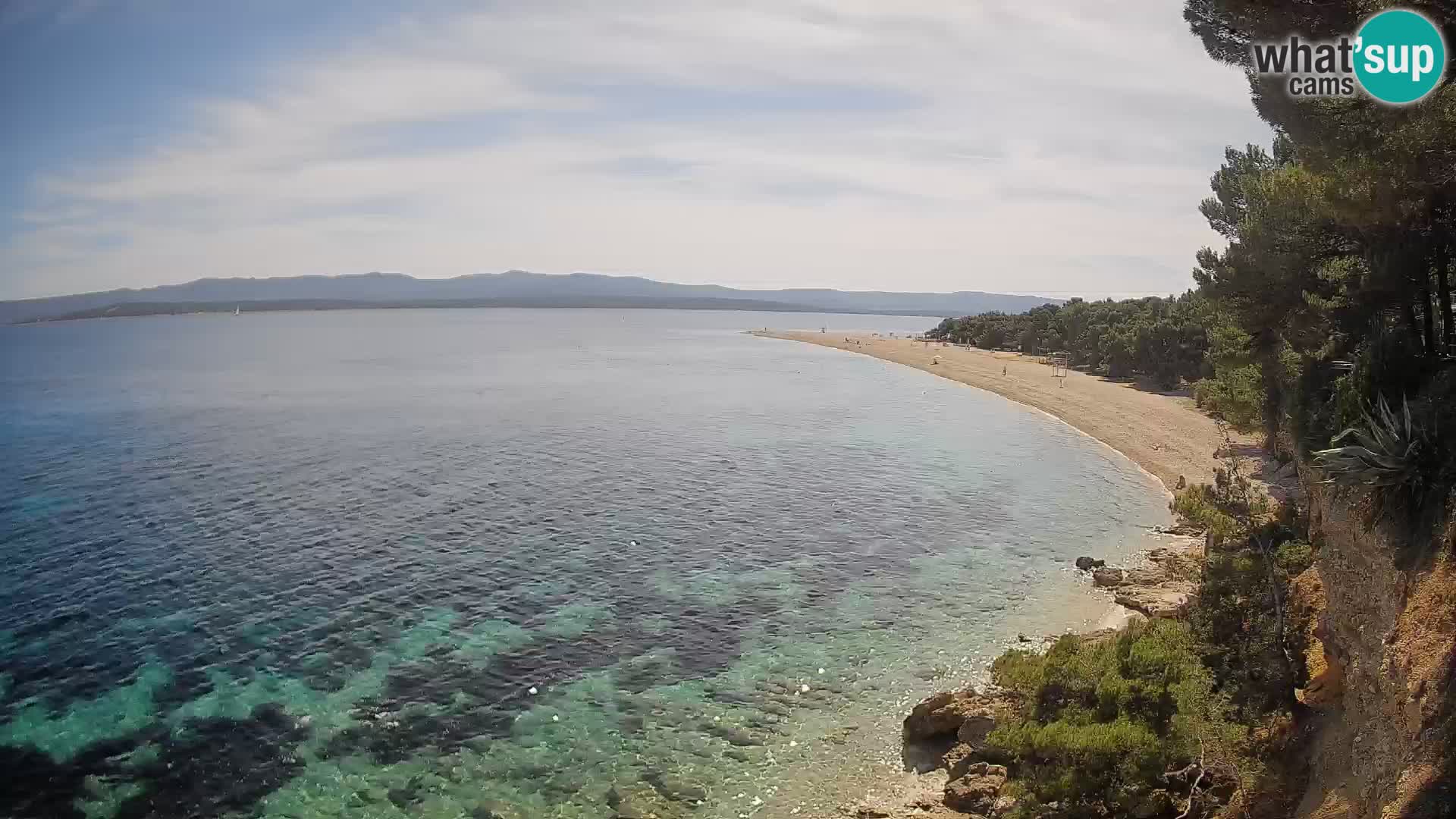 Webcam Bol Zlatni Rat – Vue en direct depuis l’île de Brač