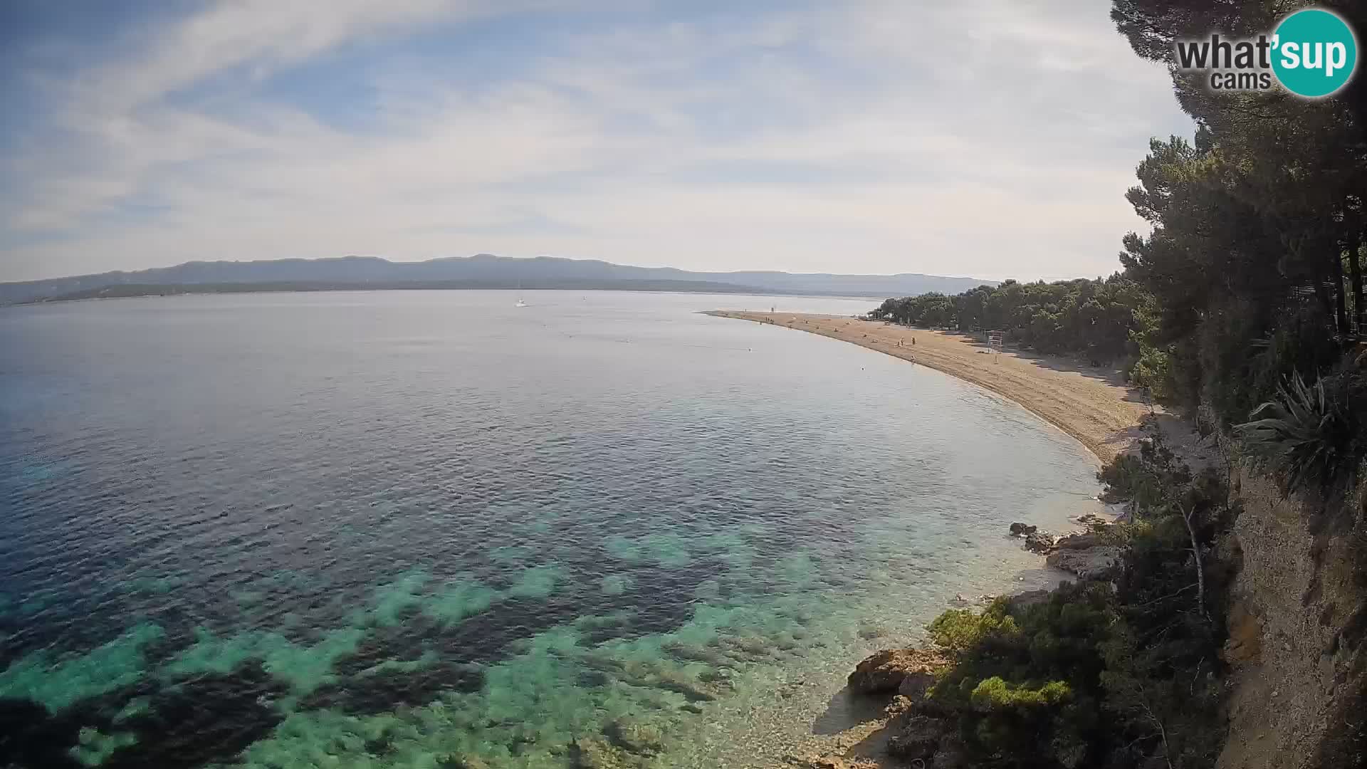 Webcam Bol Zlatni Rat – Live View from Brač Island