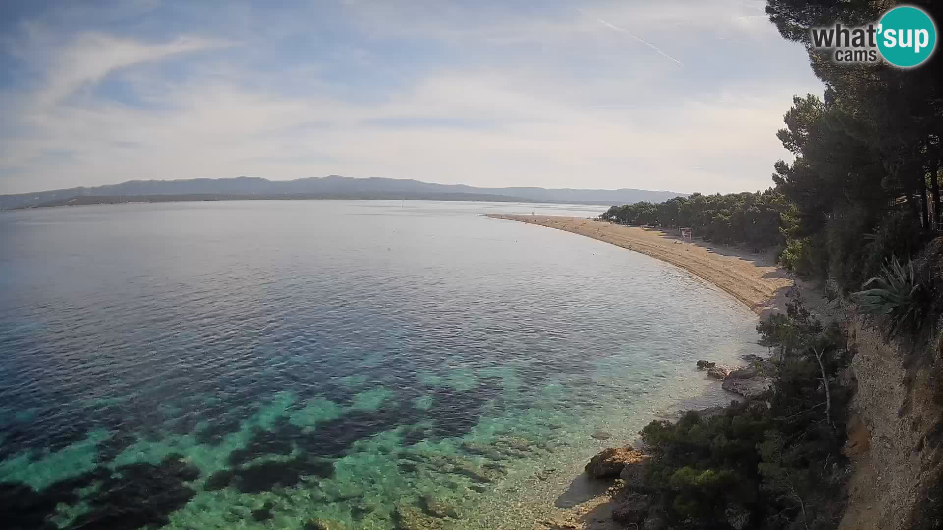 Webcam Bol Zlatni Rat – Vue en direct depuis l’île de Brač