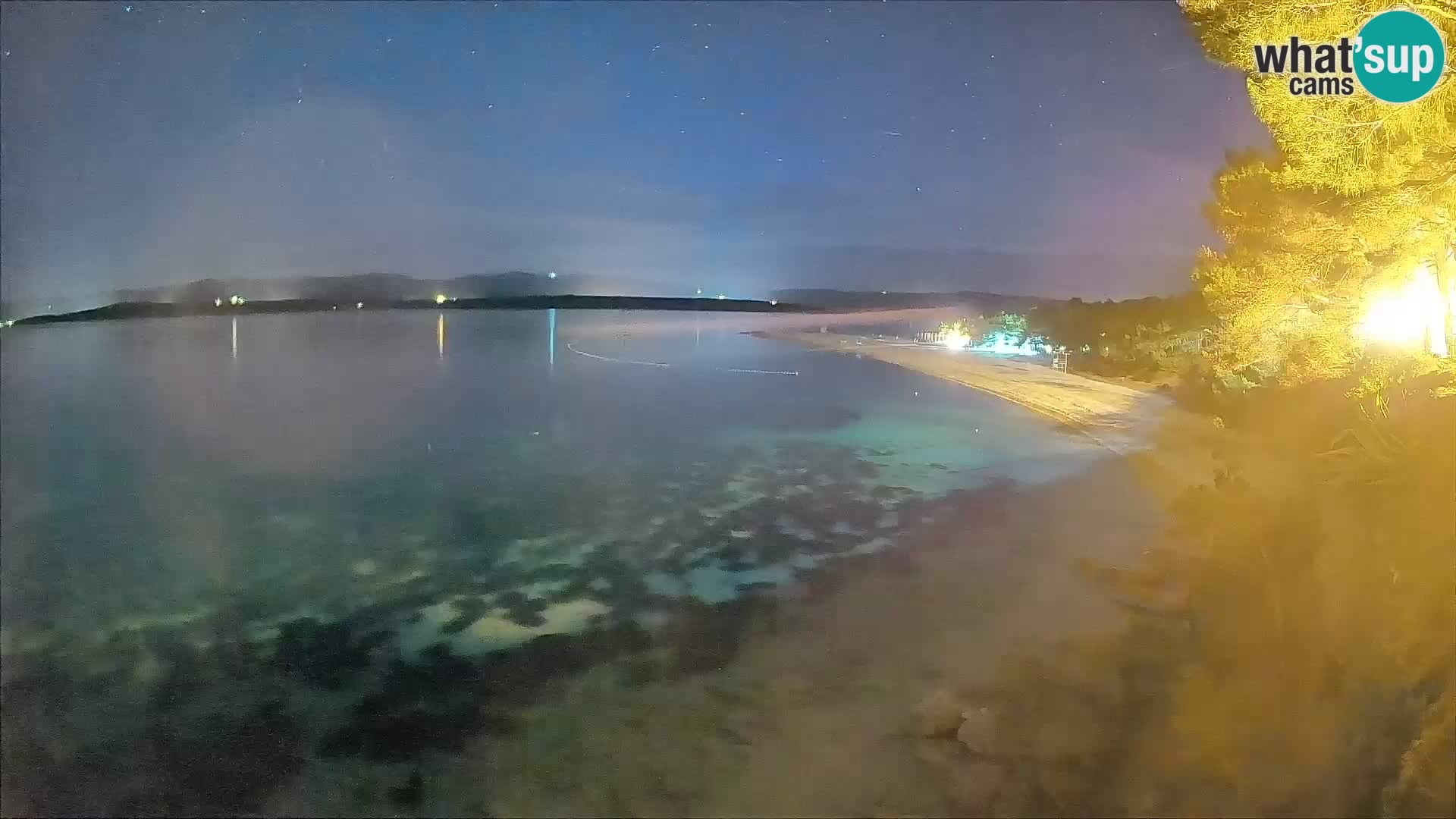 Webcam Bol Zlatni Rat – Vista en vivo desde la isla de Brač