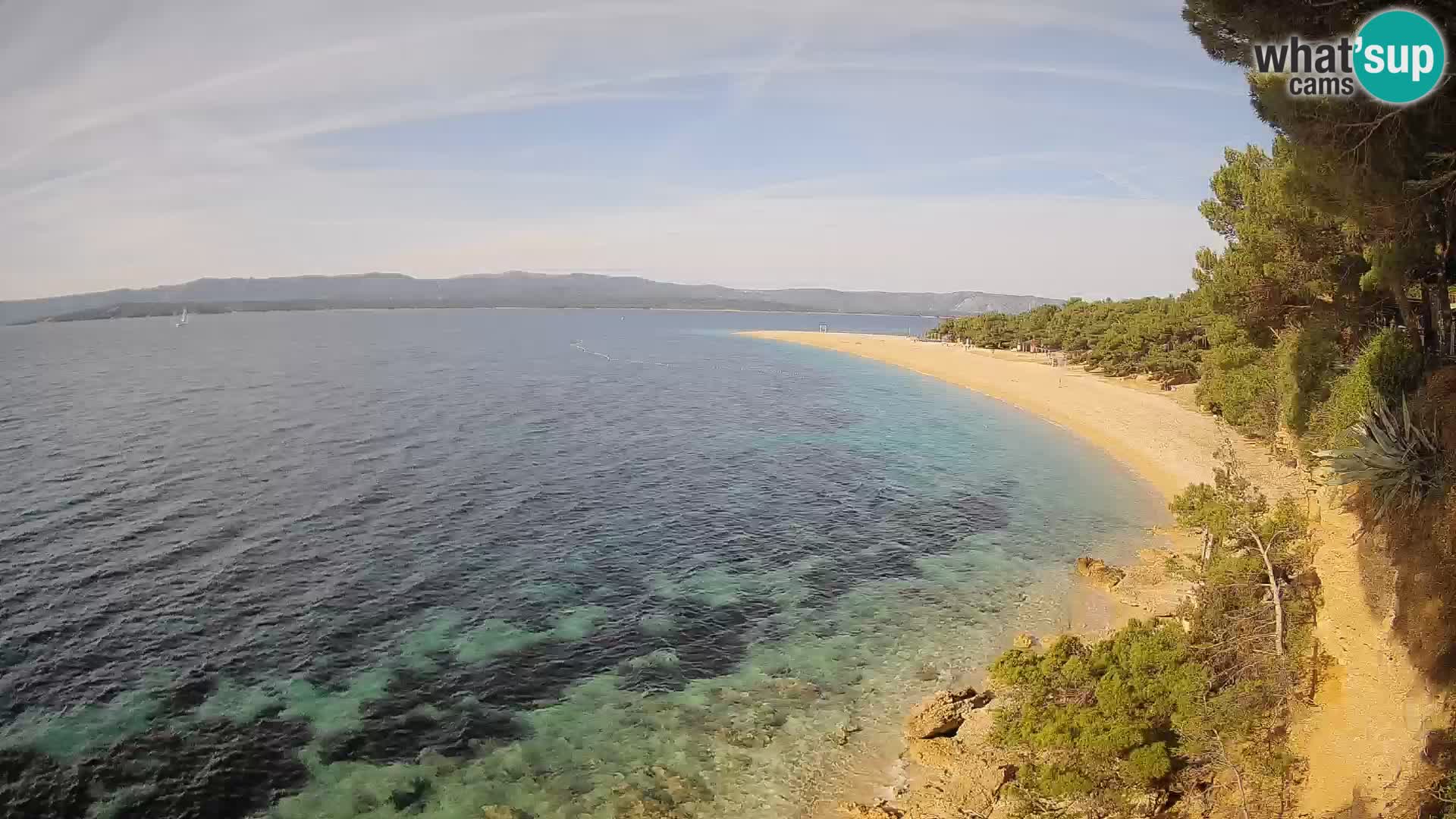 Webcam Bol Zlatni Rat – Live View from Brač Island