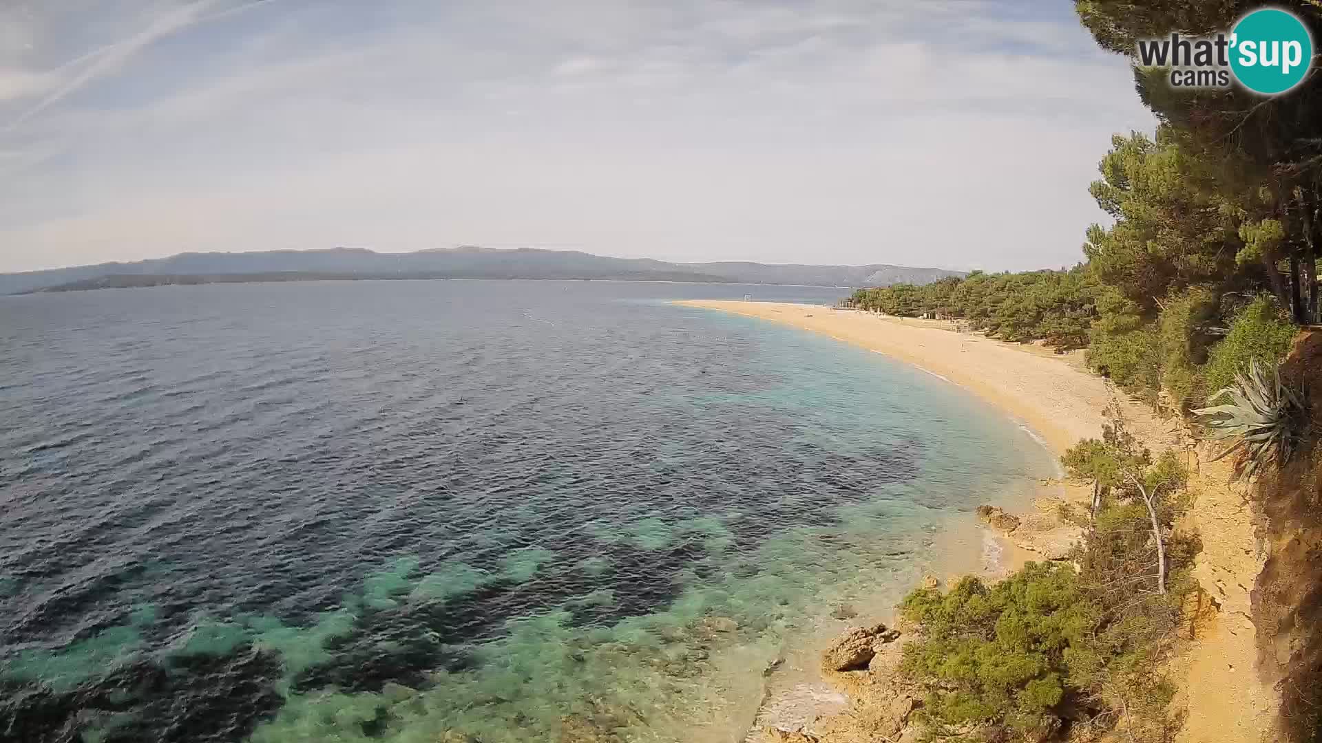 Webcam Bol Zlatni Rat – Vue en direct depuis l’île de Brač