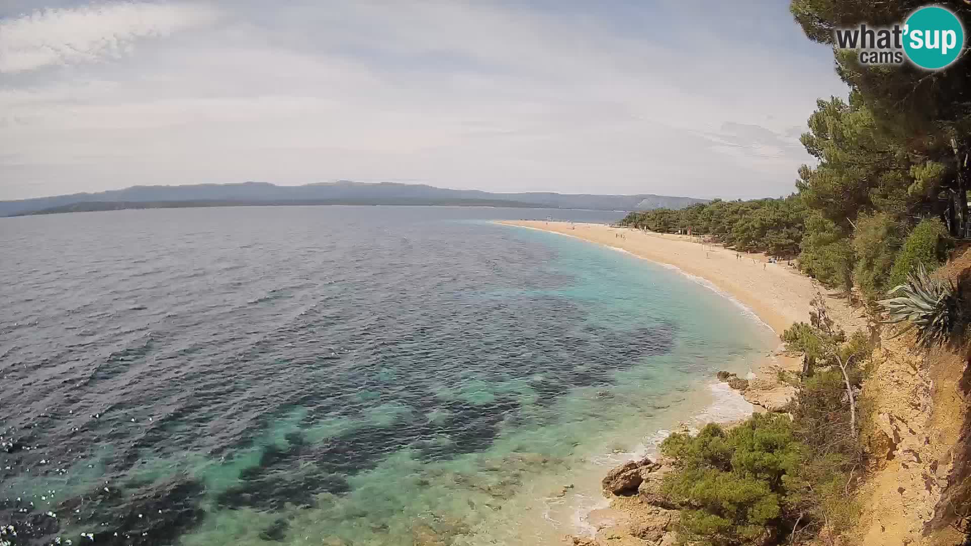 Webcam Bol Zlatni Rat – Diretta dalla spiaggia più famosa di Brač