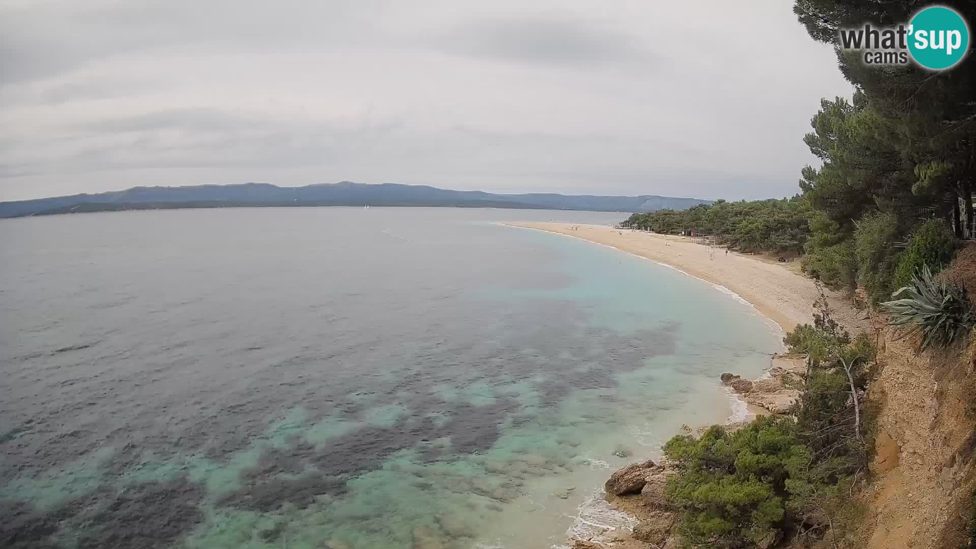 Webcam Bol Zlatni Rat – Live View from Brač Island