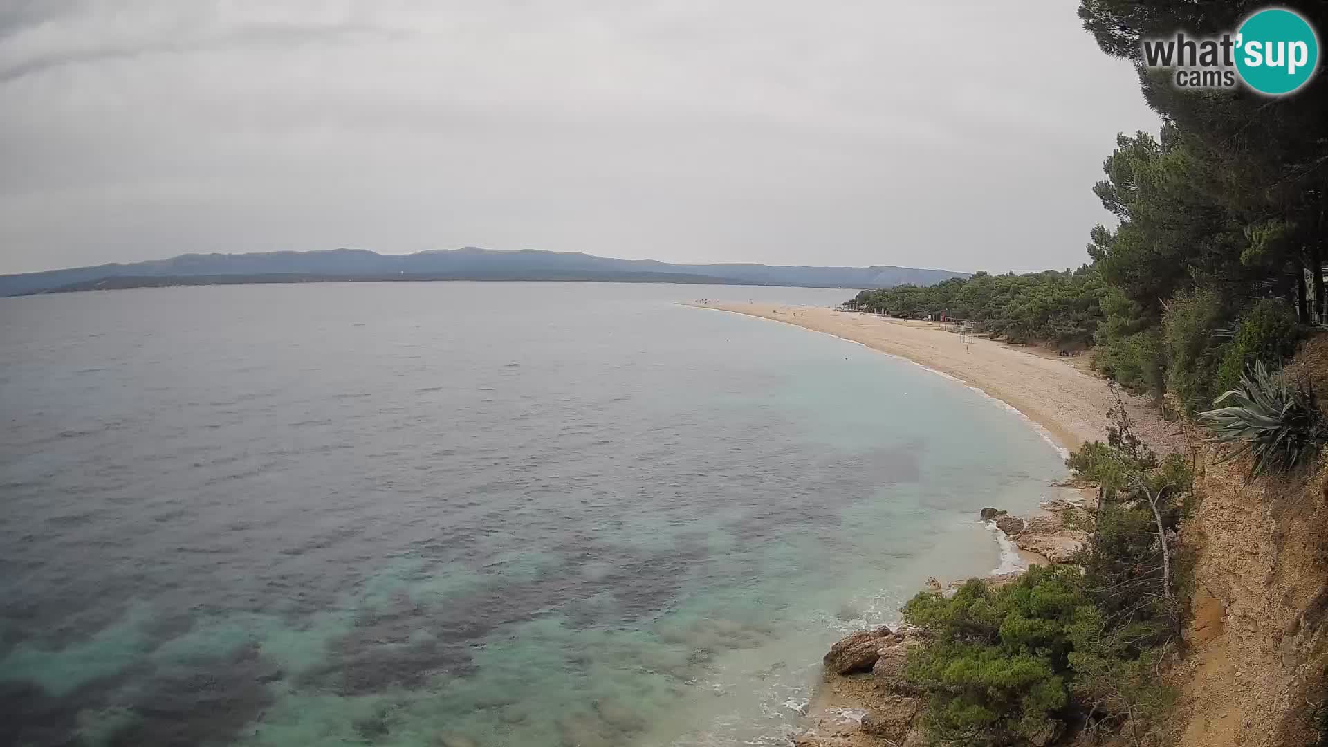 Webcam Bol Zlatni Rat – Live View from Brač Island