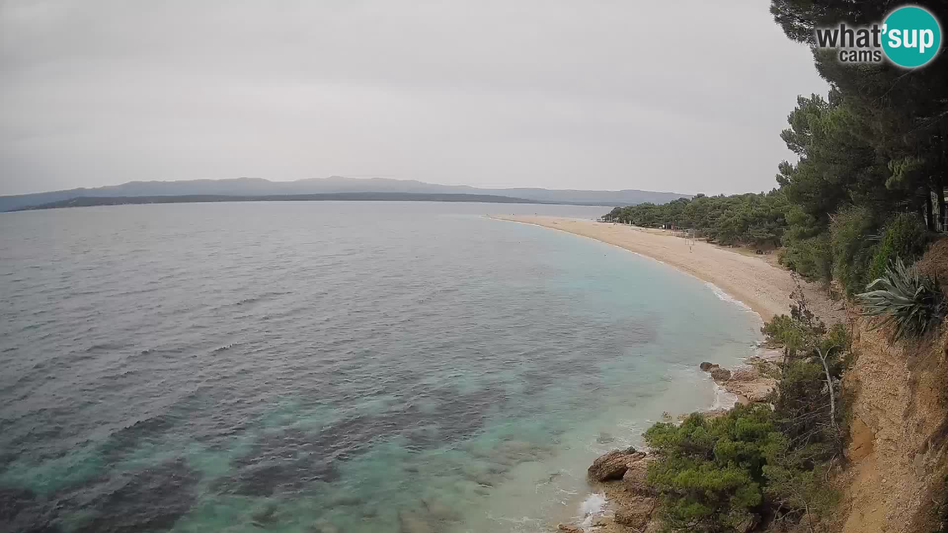 Webcam Bol Zlatni Rat – Vue en direct depuis l’île de Brač
