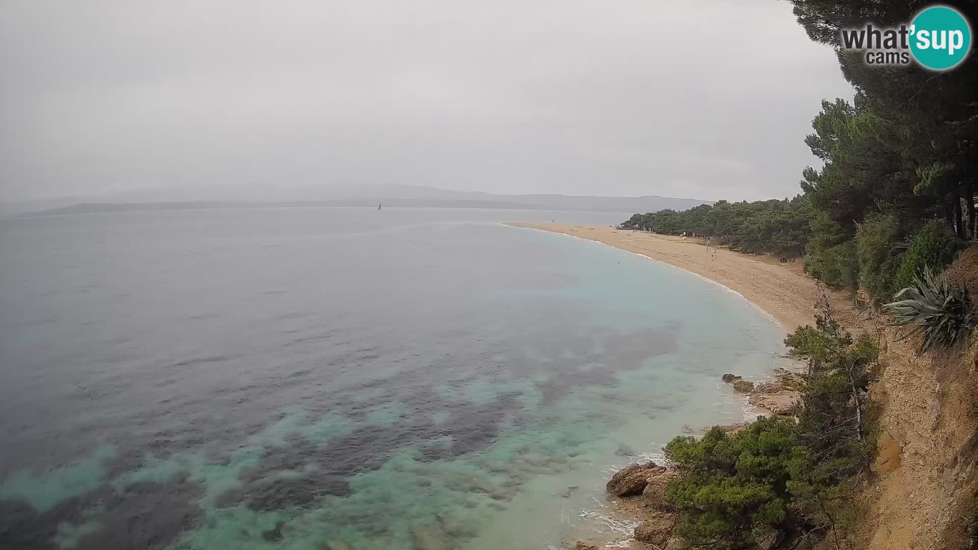 Webcam Bol Zlatni Rat – Live View from Brač Island
