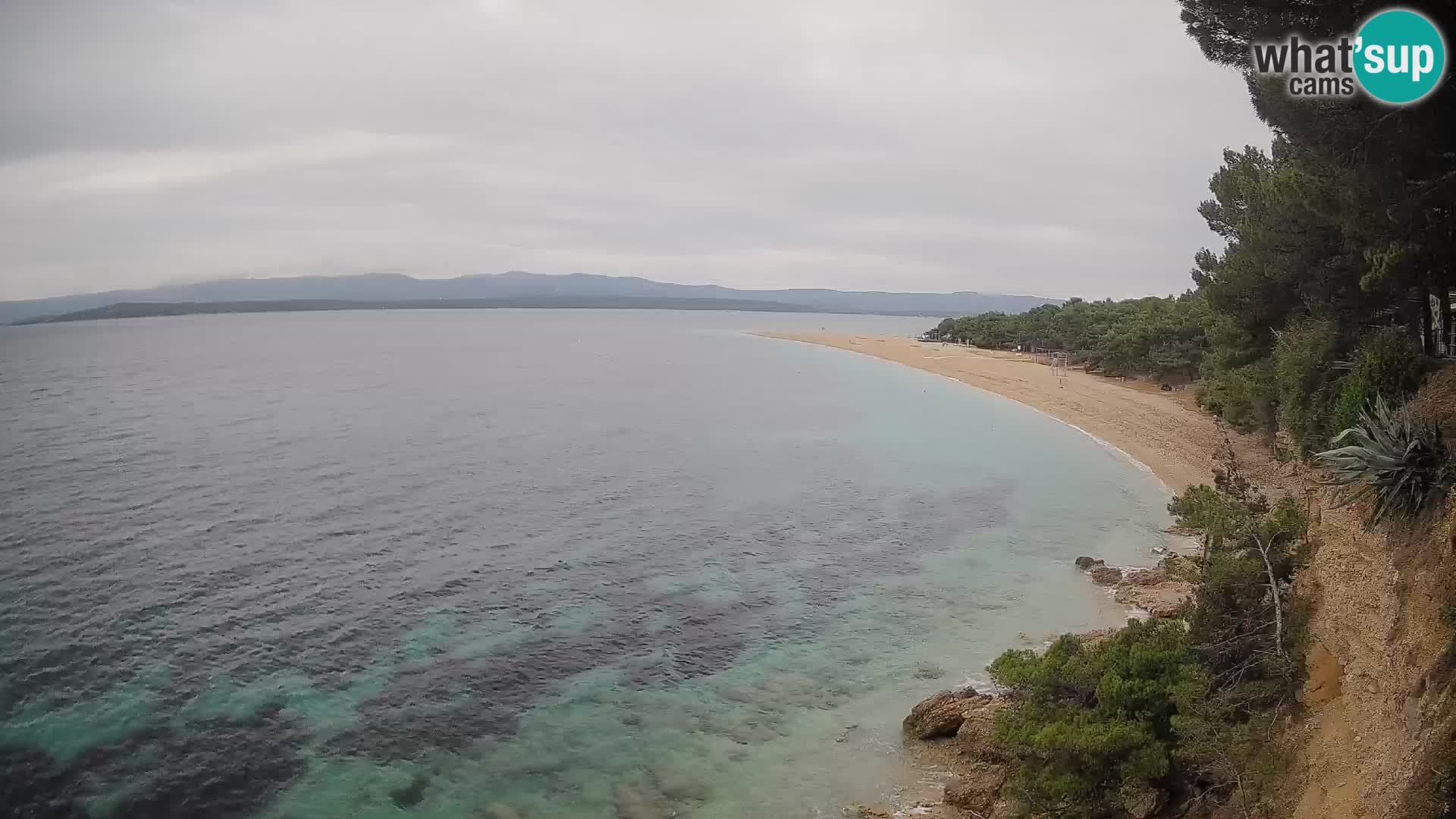 Webcam Bol Zlatni Rat – Live View from Brač Island