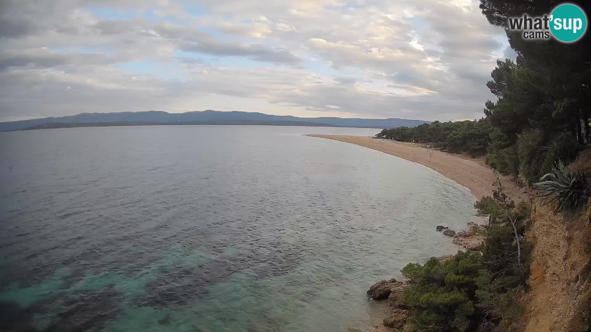 Webcam Bol Zlatni Rat – Live View from Brač Island