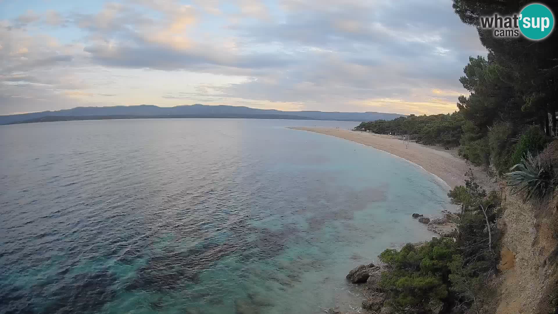 Webcam Bol Zlatni Rat – Vue en direct depuis l’île de Brač