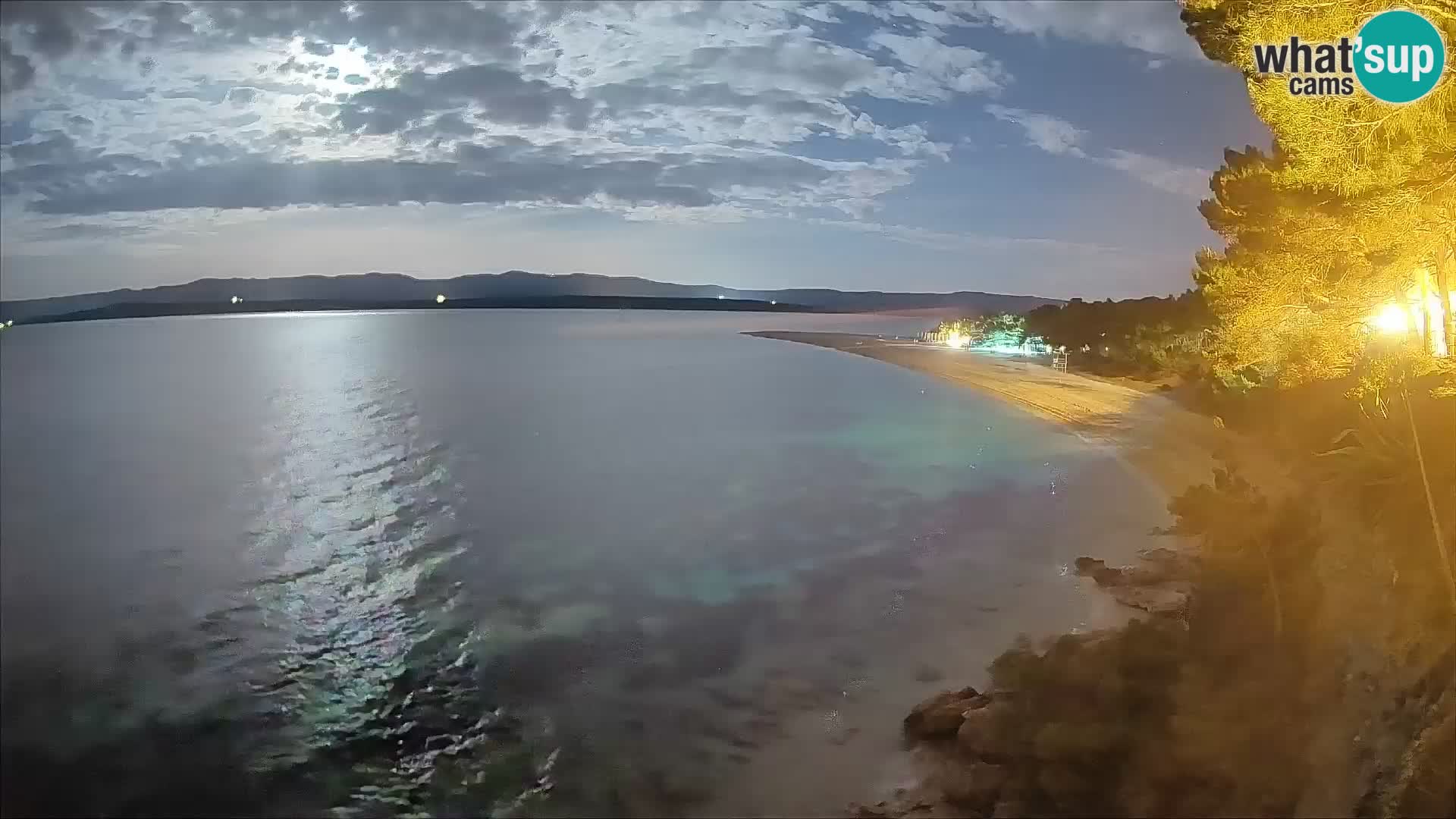 Webcam Zlatni Rat Bol – Liveblick vom berühmten Strand auf Brač
