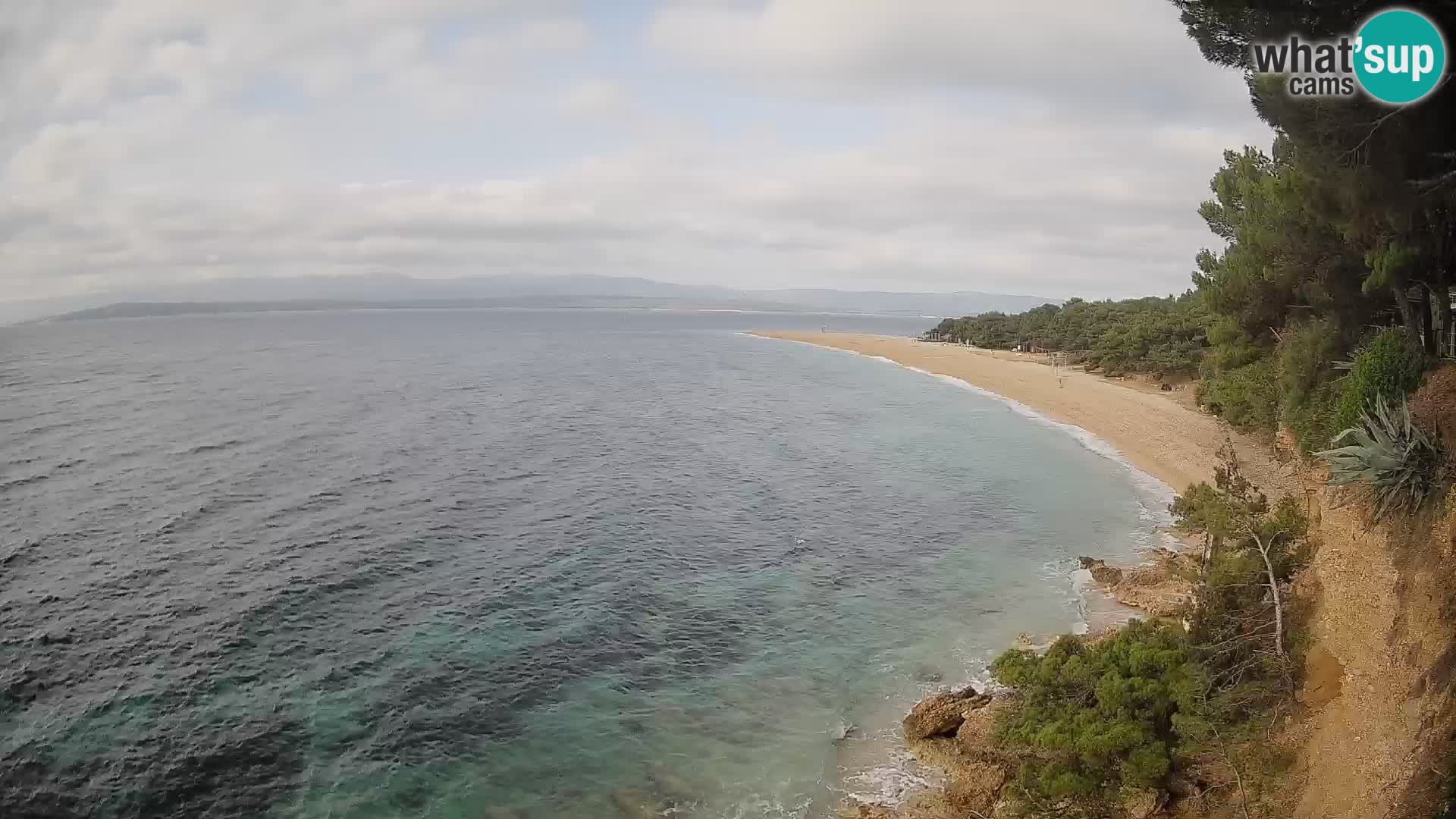 Webcam Bol Zlatni Rat – Live View from Brač Island