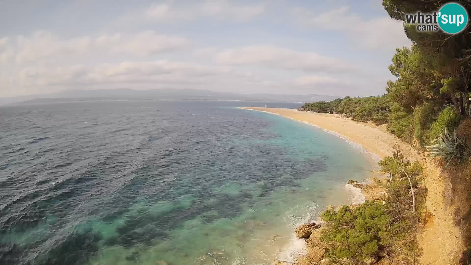 Webcam Bol Zlatni Rat – Live View from Brač Island