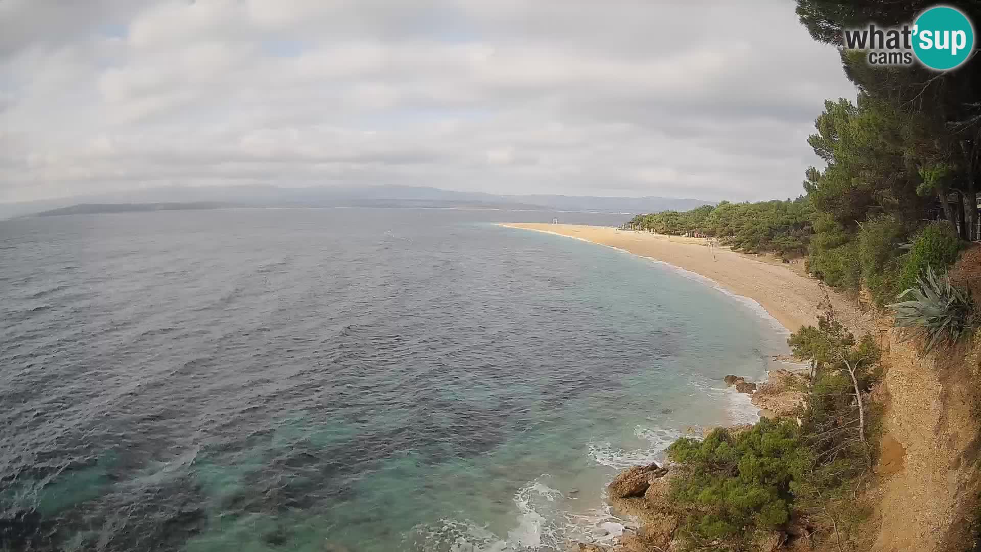 Webcam Bol Zlatni Rat – Vue en direct depuis l’île de Brač