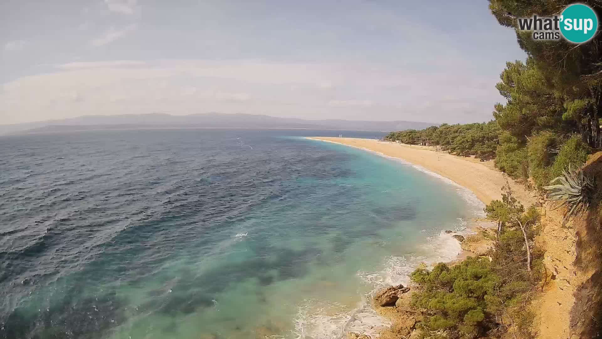 Webcam Bol Zlatni Rat – Live View from Brač Island