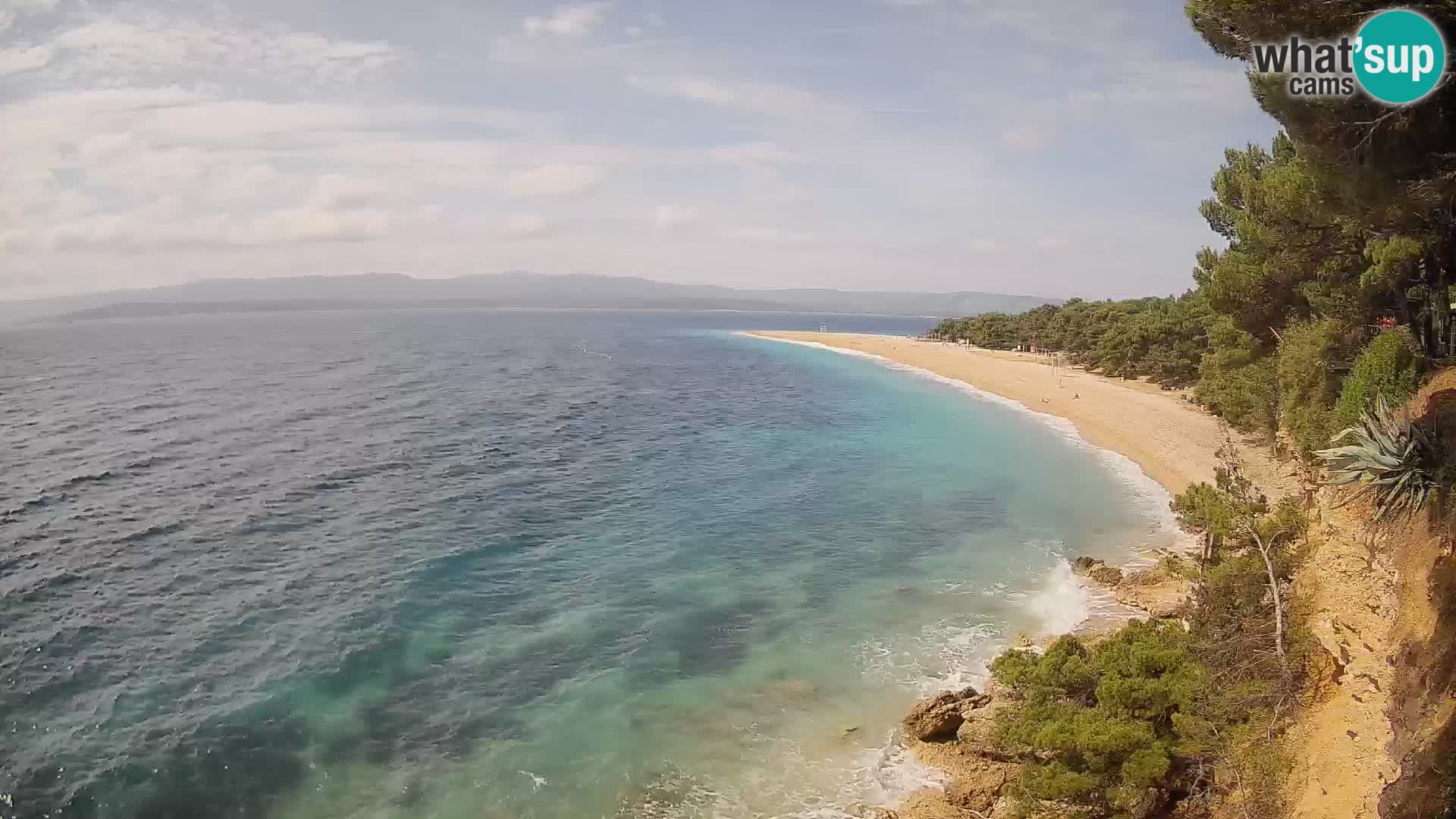 Webcam Bol Zlatni Rat – Vue en direct depuis l’île de Brač