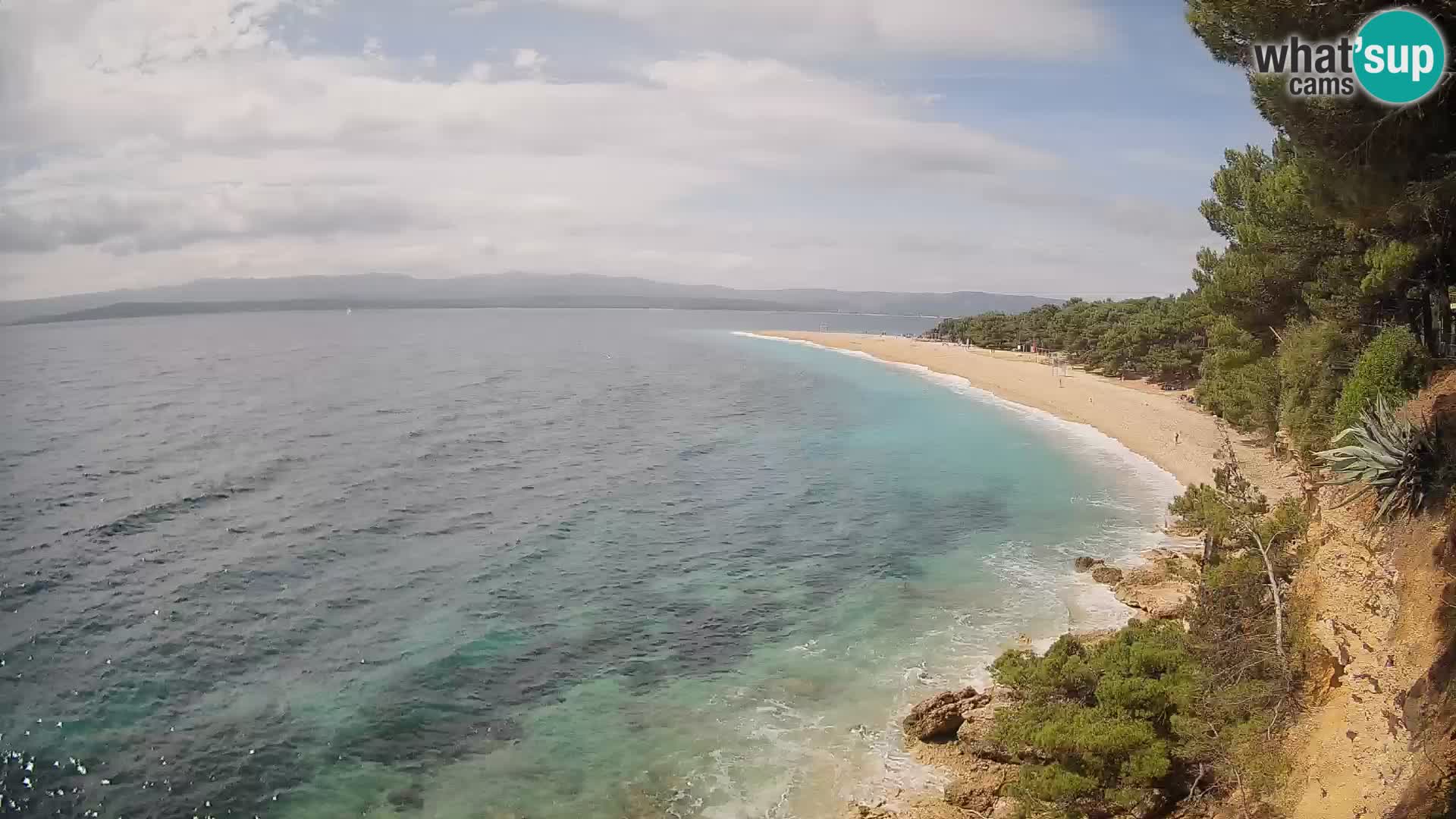 Webcam Bol Zlatni Rat – Live View from Brač Island