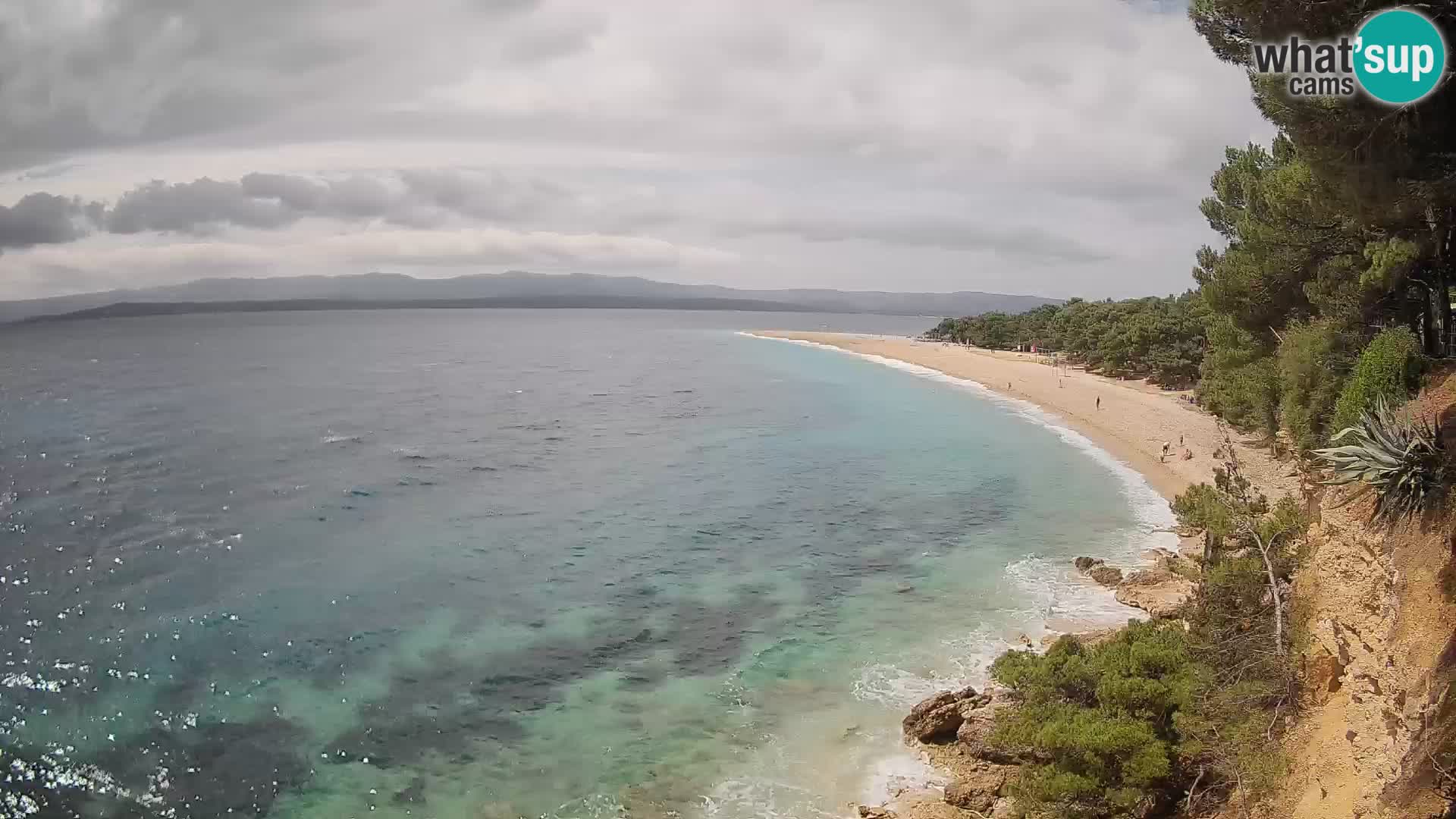 Webcam Bol Zlatni Rat – Vue en direct depuis l’île de Brač