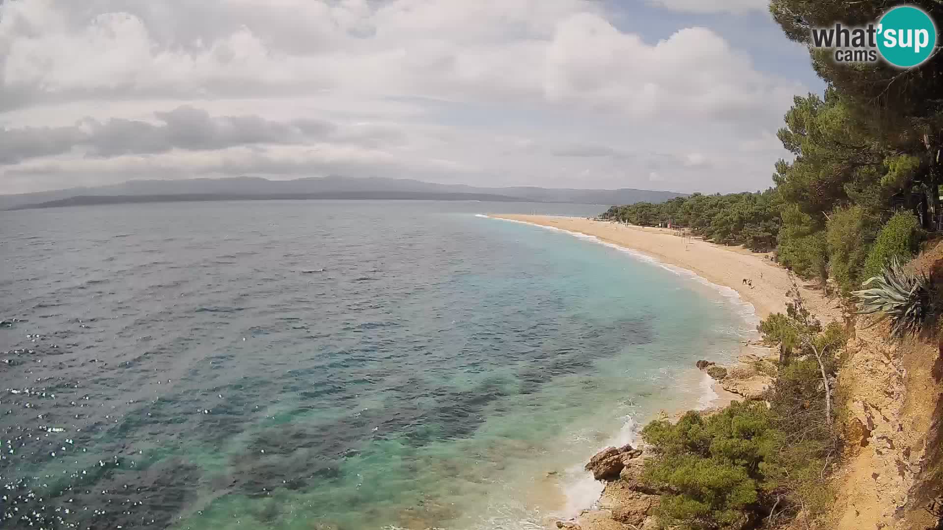 Webcam Bol Zlatni Rat – Vue en direct depuis l’île de Brač