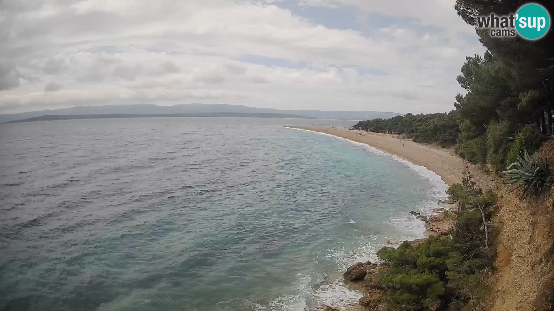Webcam Bol Zlatni Rat – Vue en direct depuis l’île de Brač