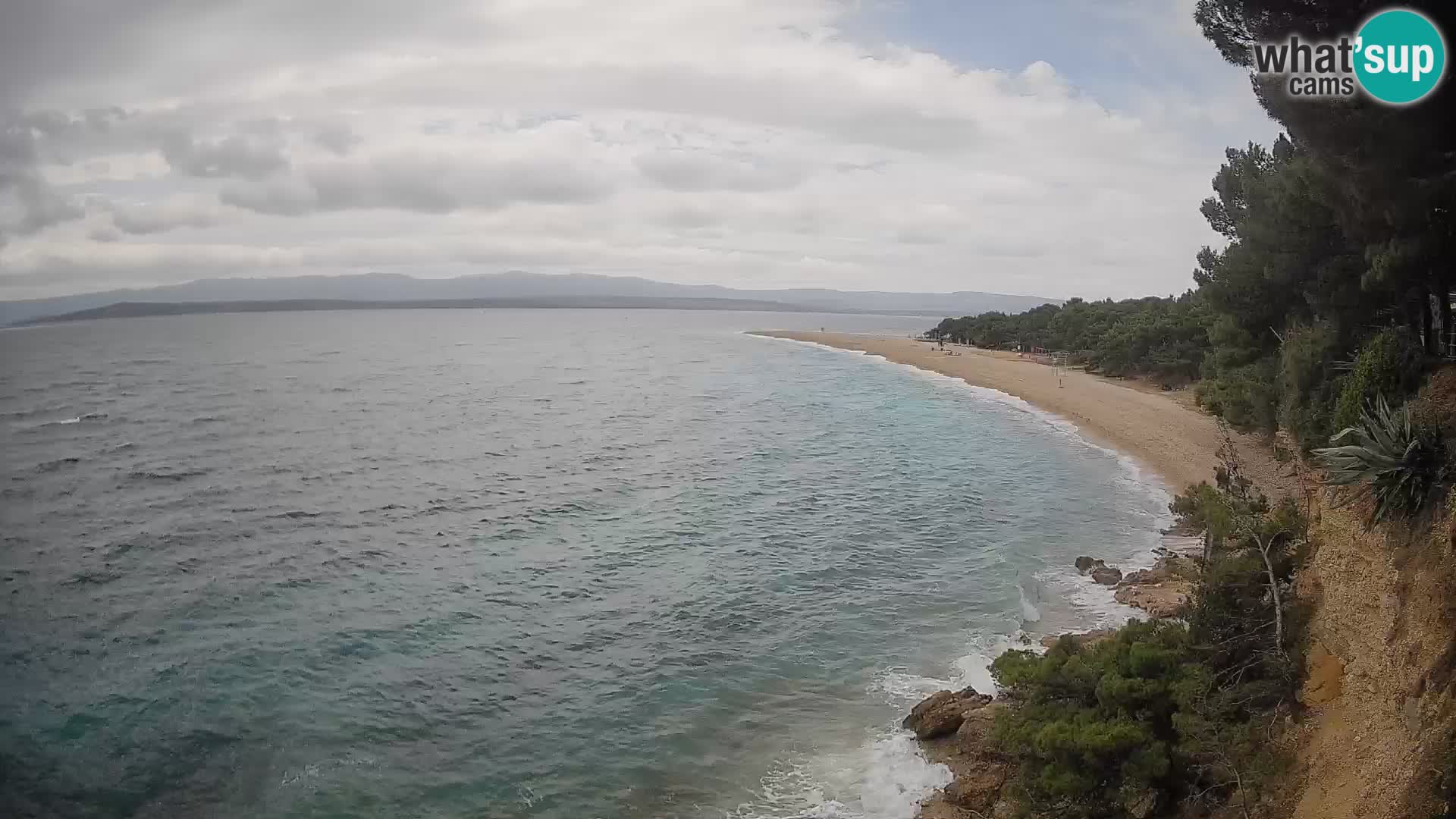 Webcam Bol Zlatni Rat – Live View from Brač Island