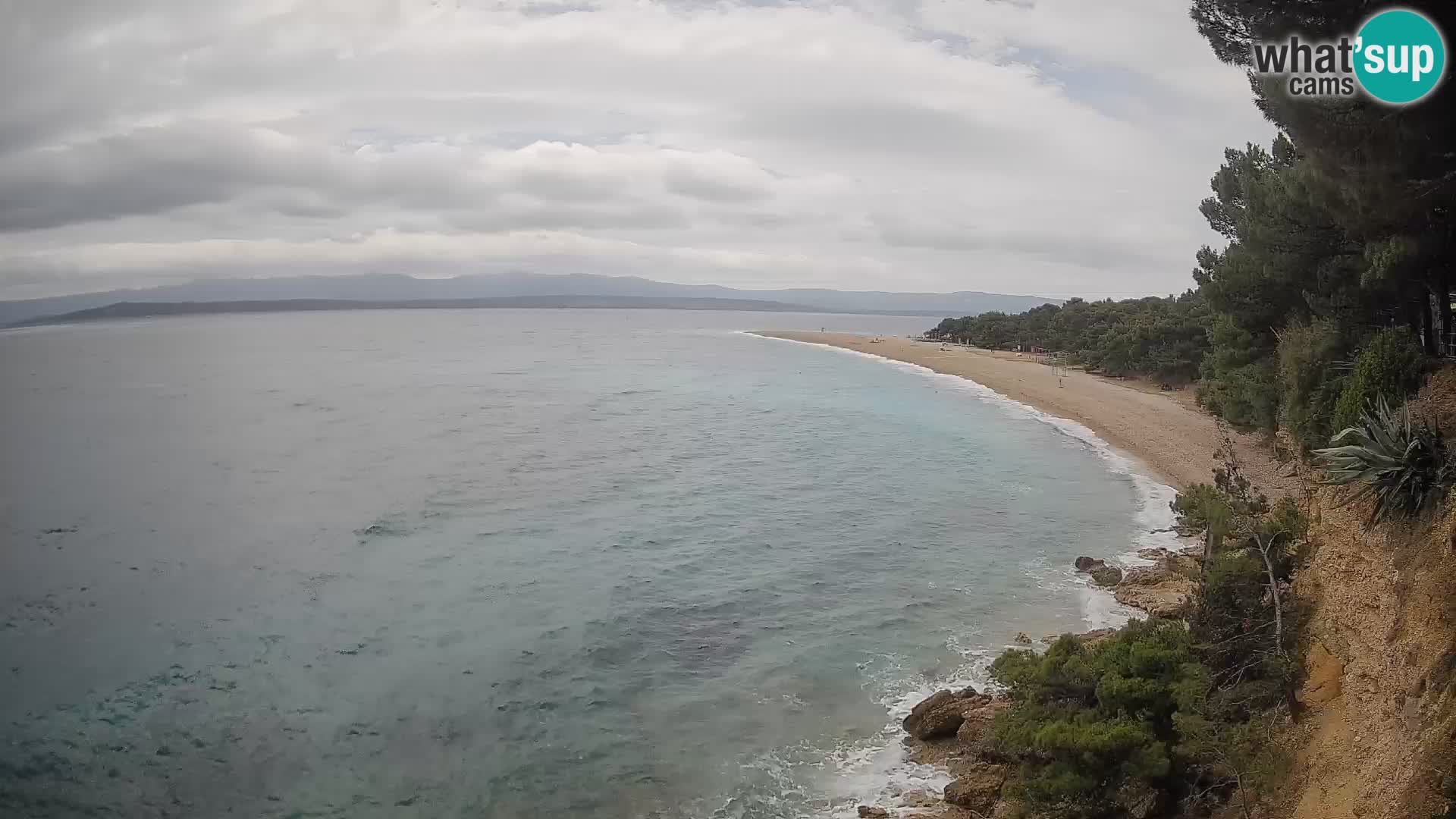 Webcam Bol Zlatni Rat – Live View from Brač Island