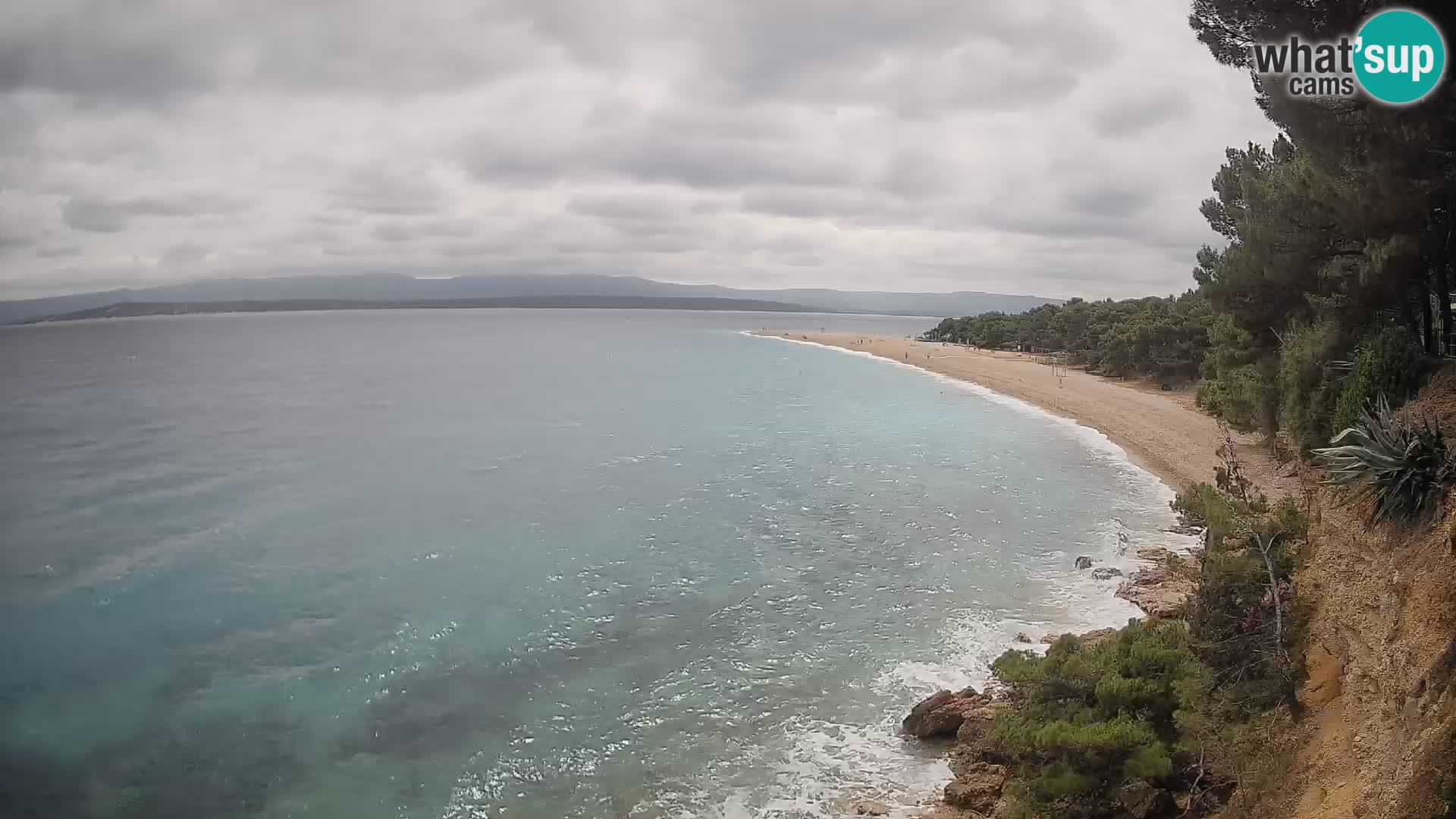 Webcam Bol Zlatni Rat – Live View from Brač Island