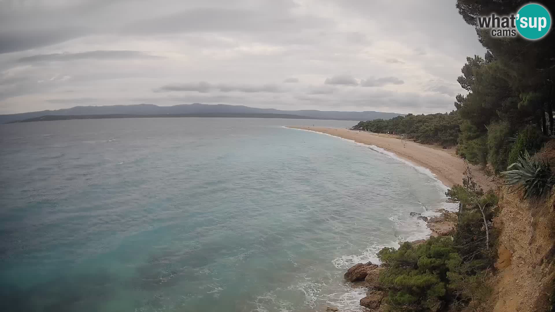 Webcam Bol Zlatni Rat – Live View from Brač Island