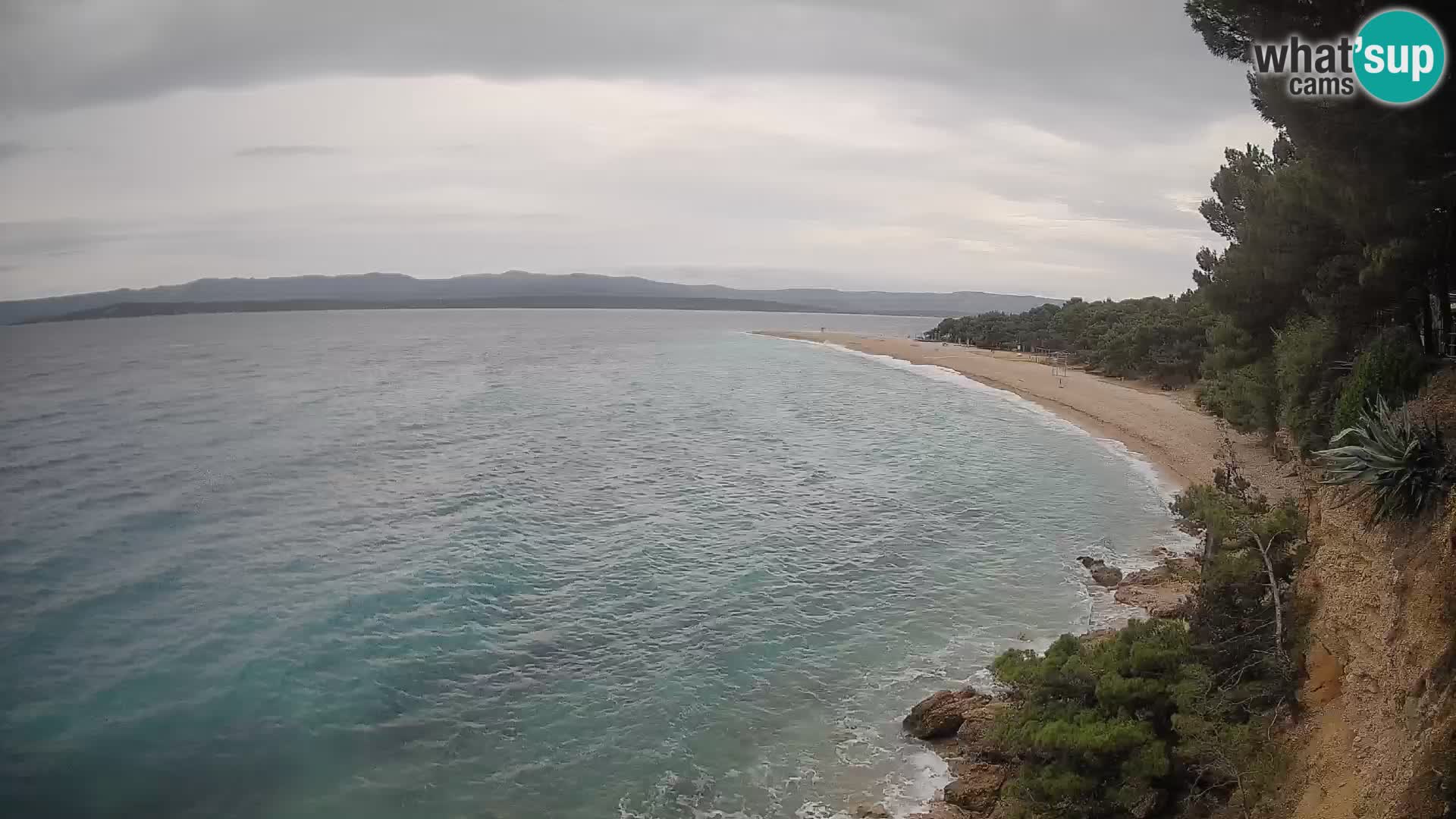 Webcam Bol Zlatni Rat – Vue en direct depuis l’île de Brač