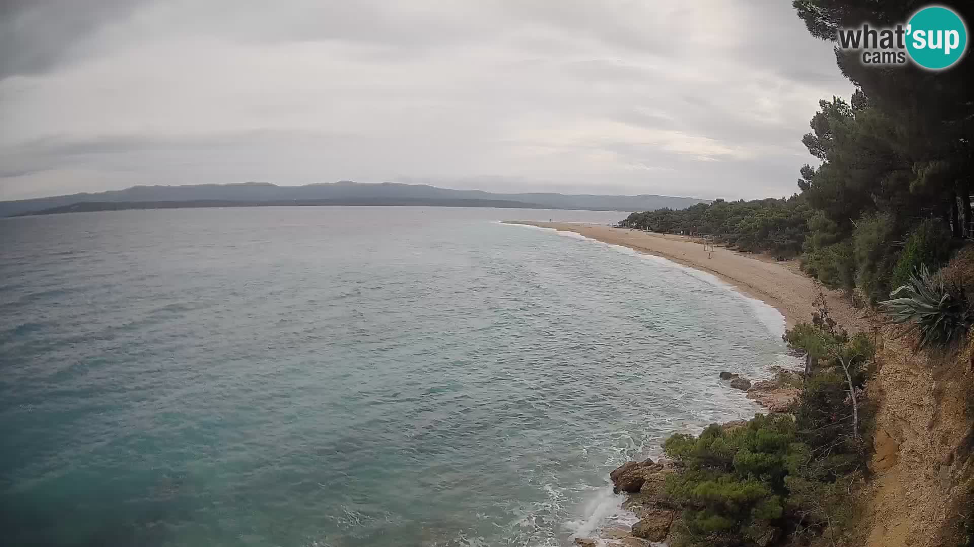 Webcam Bol Zlatni Rat – Live View from Brač Island